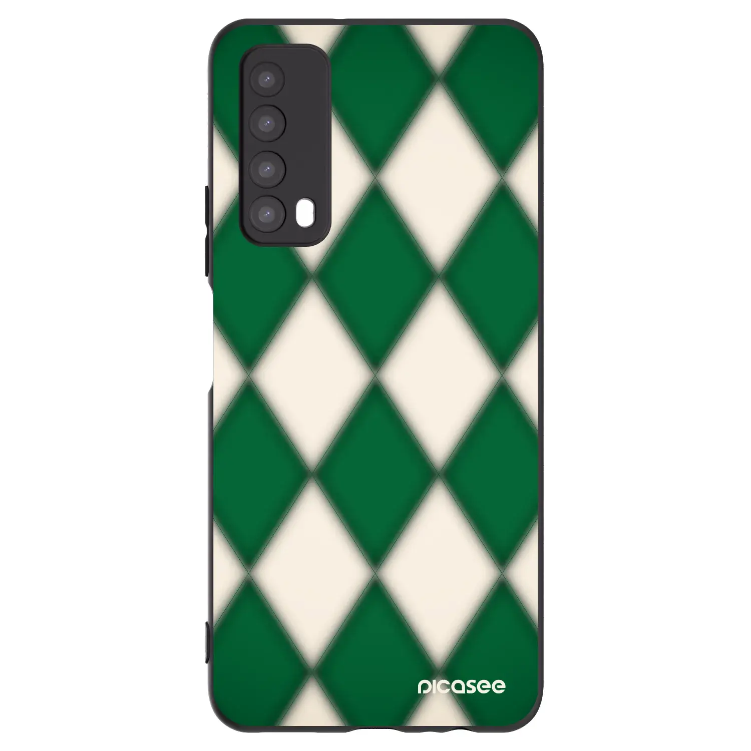 Silikonový černý obal pro Huawei P Smart 2021 - Emerald Diamond