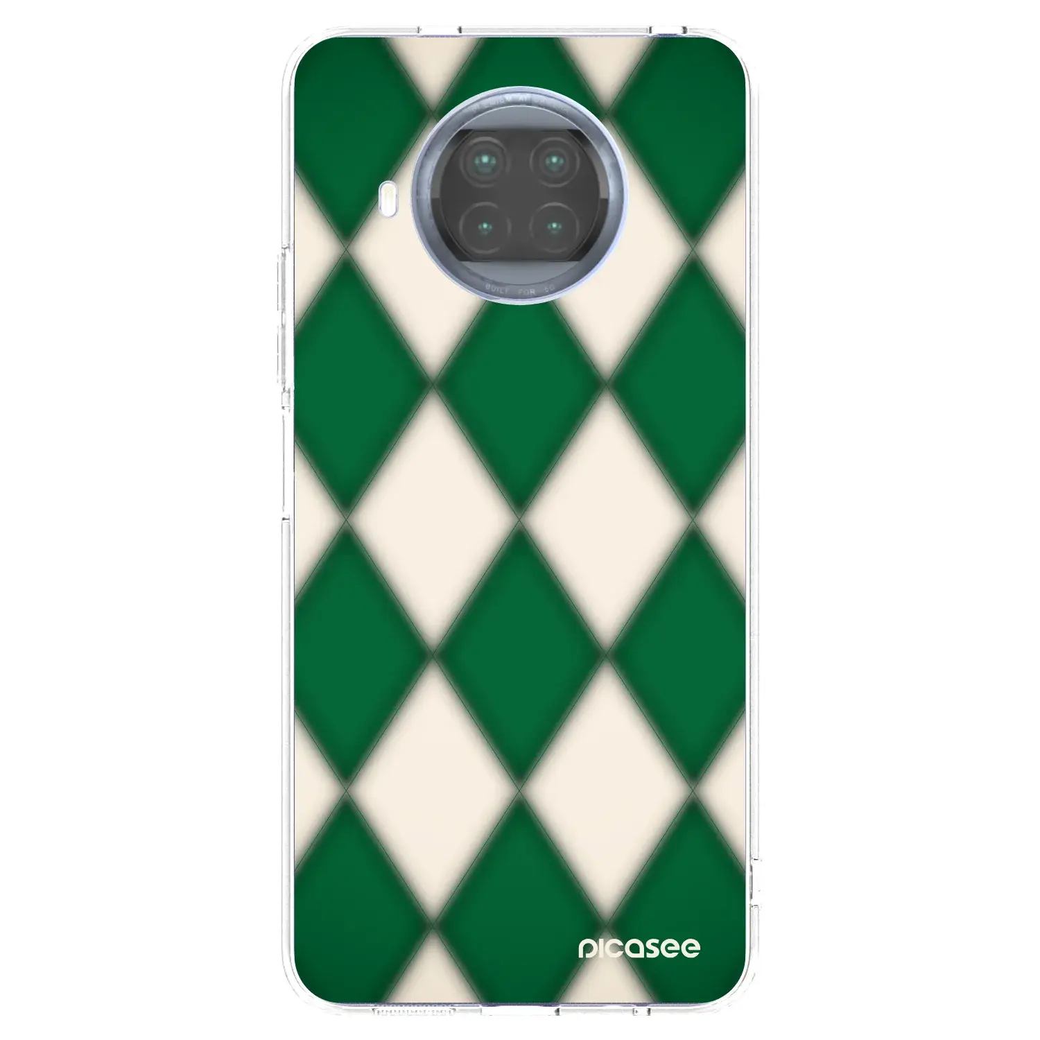 Silikonový průhledný obal pro Xiaomi Mi 10T Lite - Emerald Diamond