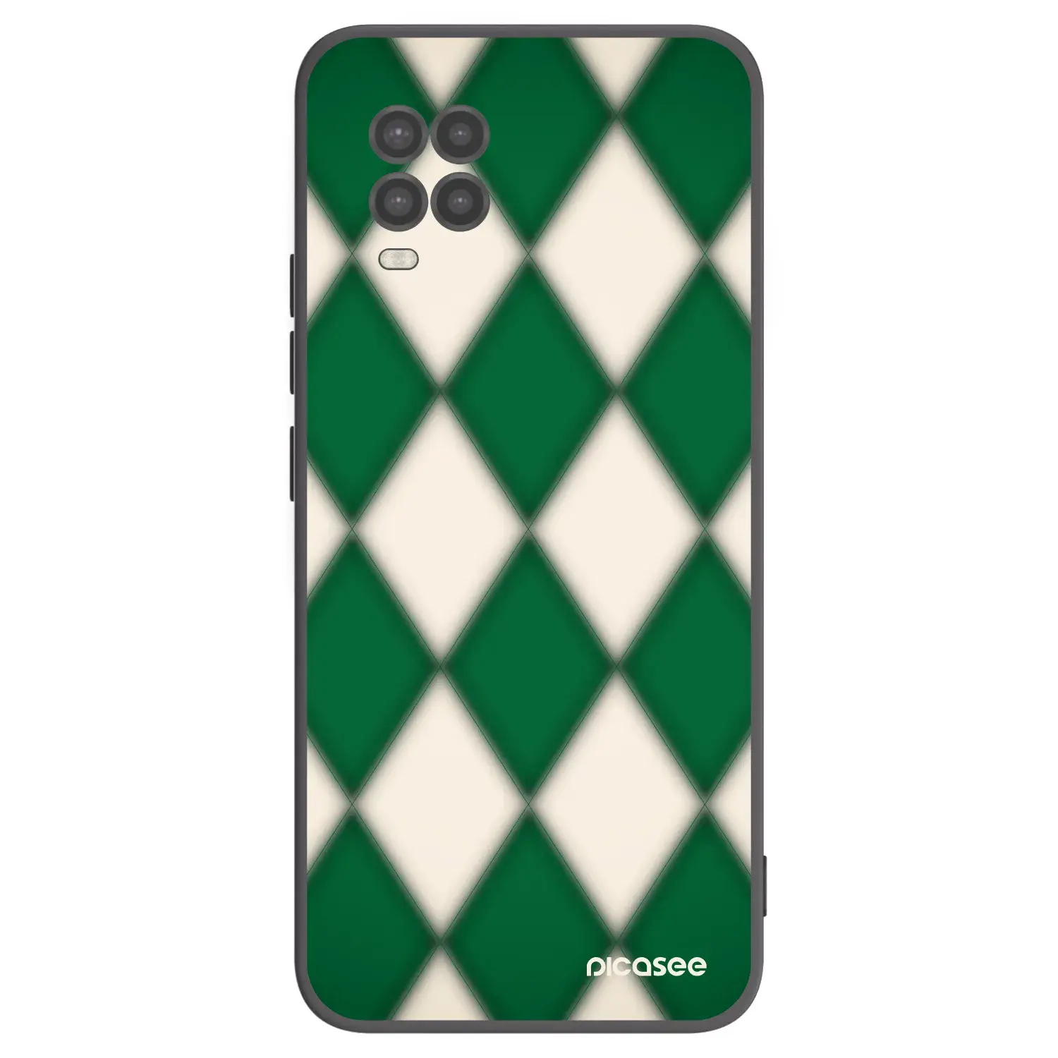 Silikonový černý obal pro Xiaomi Mi 10 Lite - Emerald Diamond