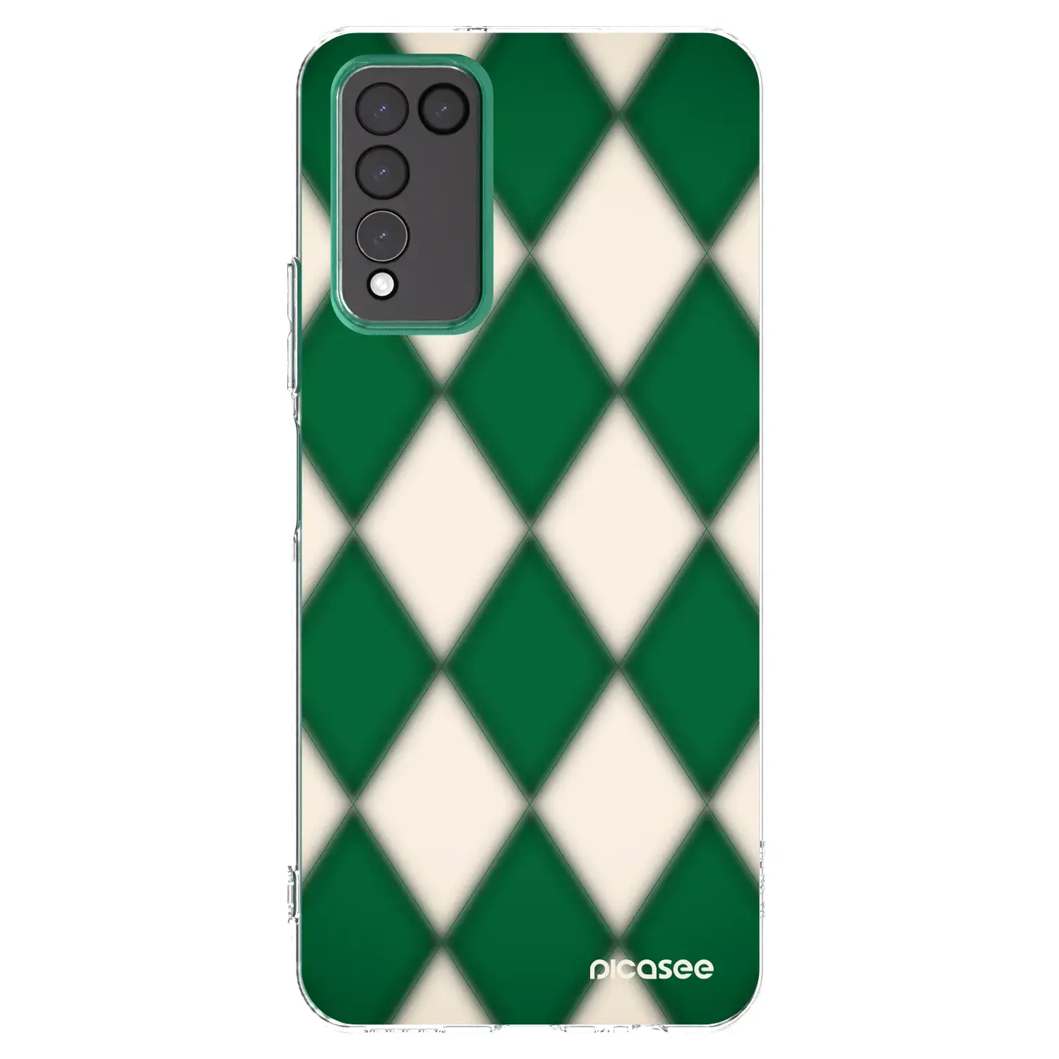 Silikonový průhledný obal pro Honor 10X Lite - Emerald Diamond
