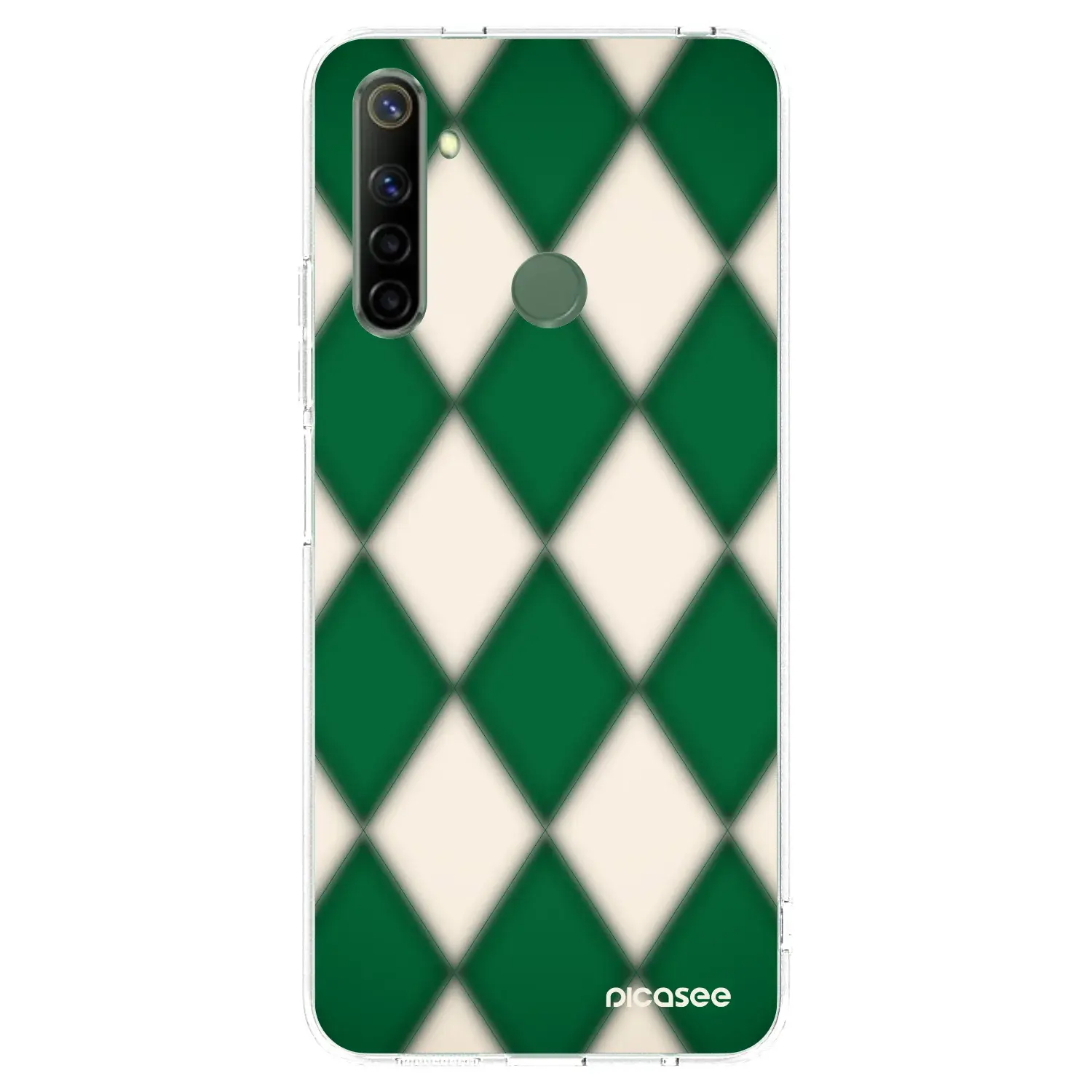 Silikonový průhledný obal pro Realme 6i - Emerald Diamond