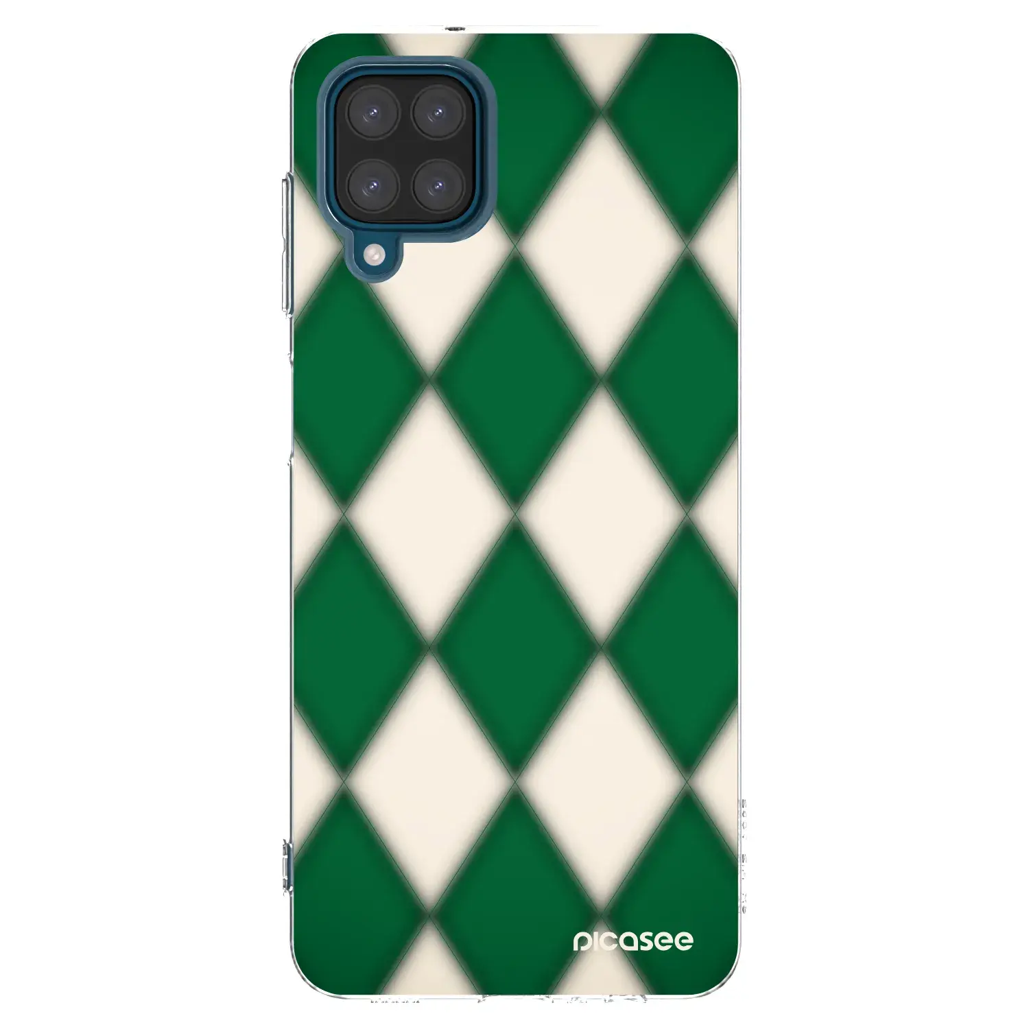 Silikonový průhledný obal pro Samsung Galaxy A12 A125F - Emerald Diamond