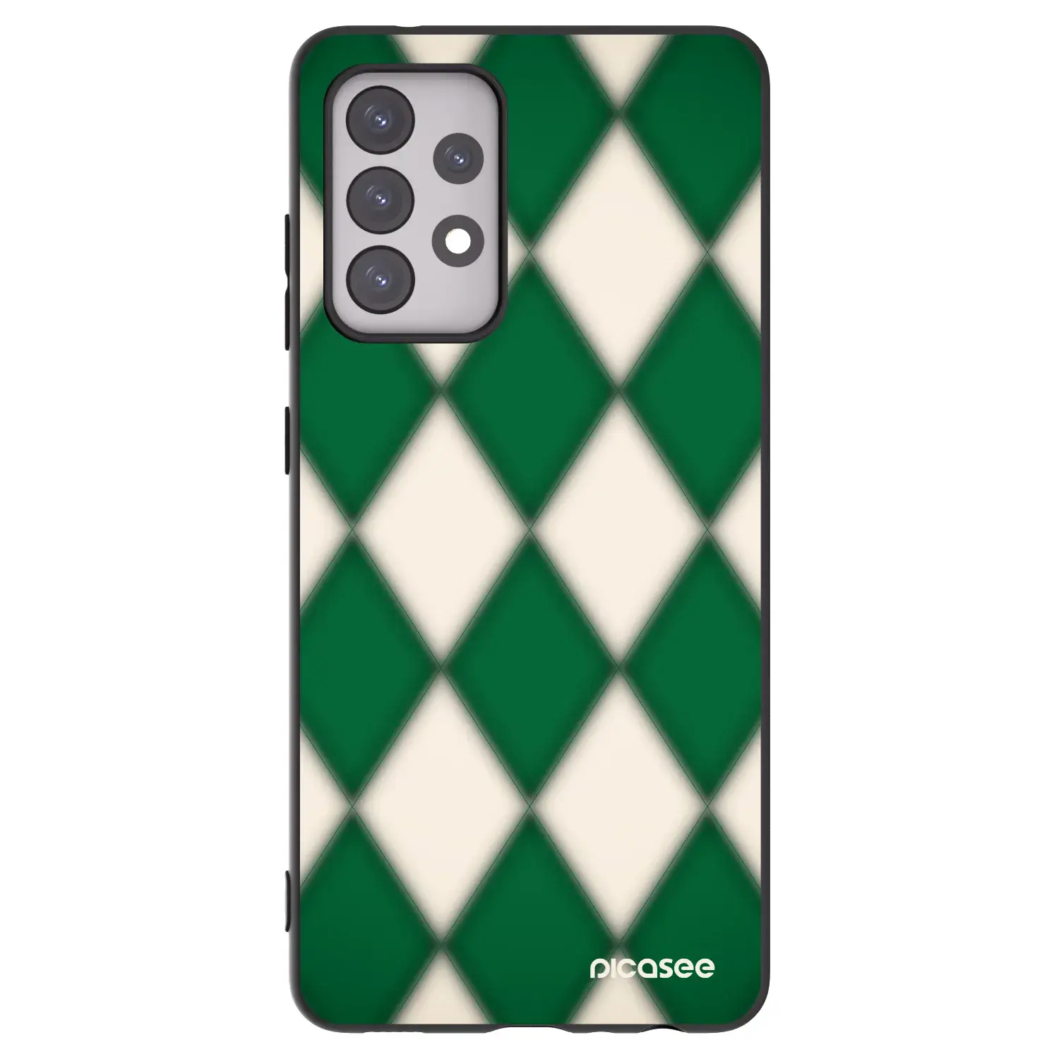 Silikonový černý obal pro Samsung Galaxy A52 5G A525F - Emerald Diamond
