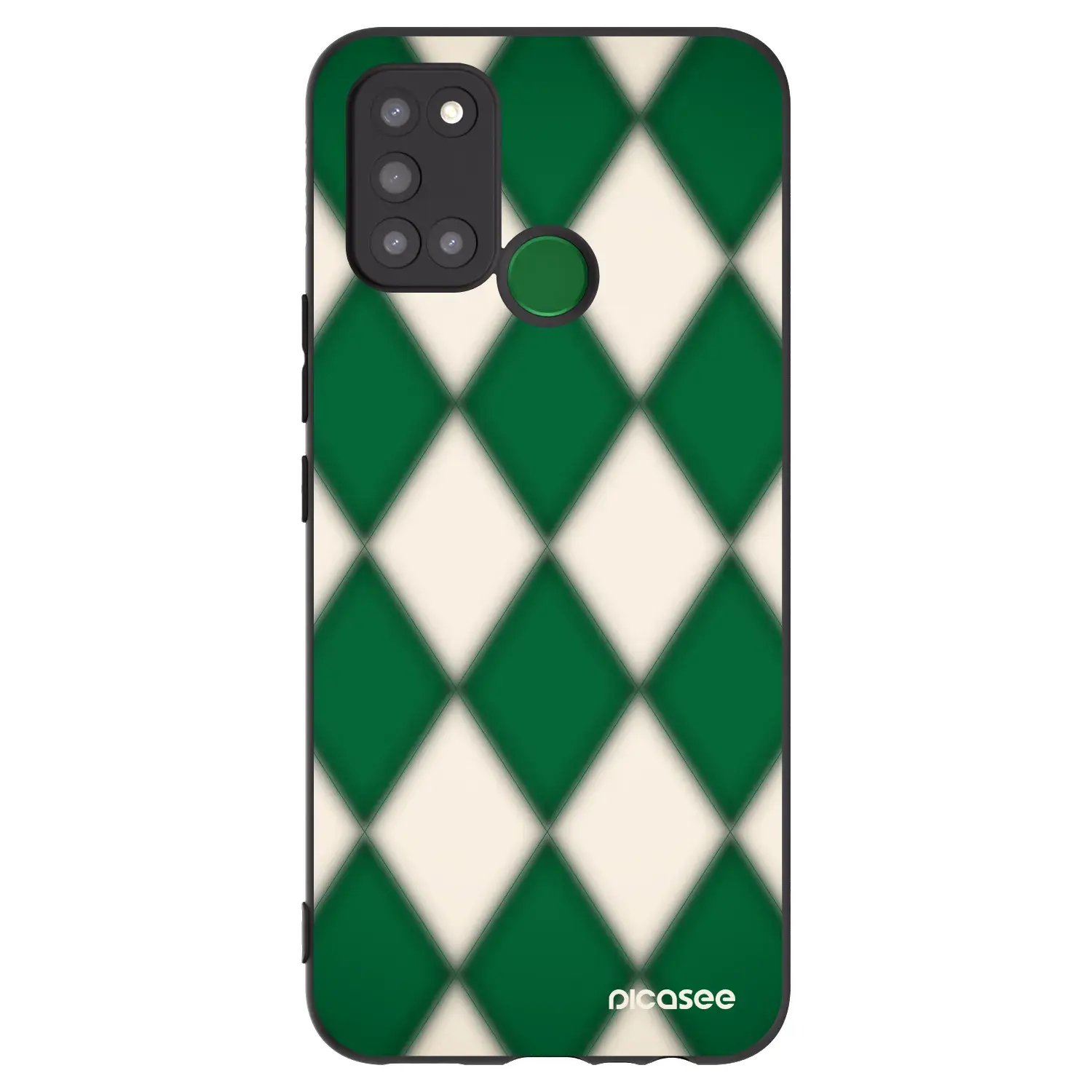Silikonový černý obal pro Realme 7i - Emerald Diamond