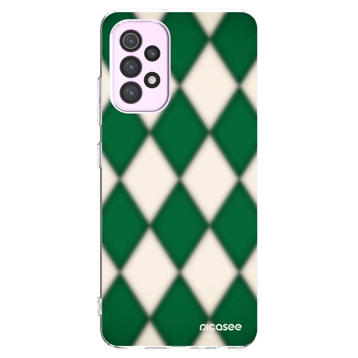 Silikonový průhledný obal pro Samsung Galaxy A32 5G A326B - Emerald Diamond