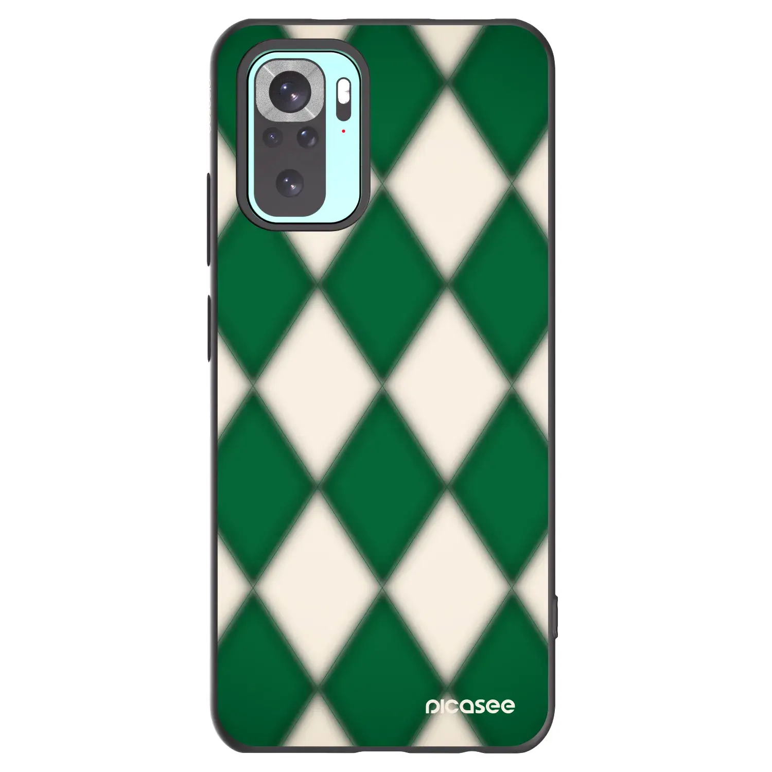 Silikonový černý obal pro Xiaomi Redmi Note 10 Pro - Emerald Diamond