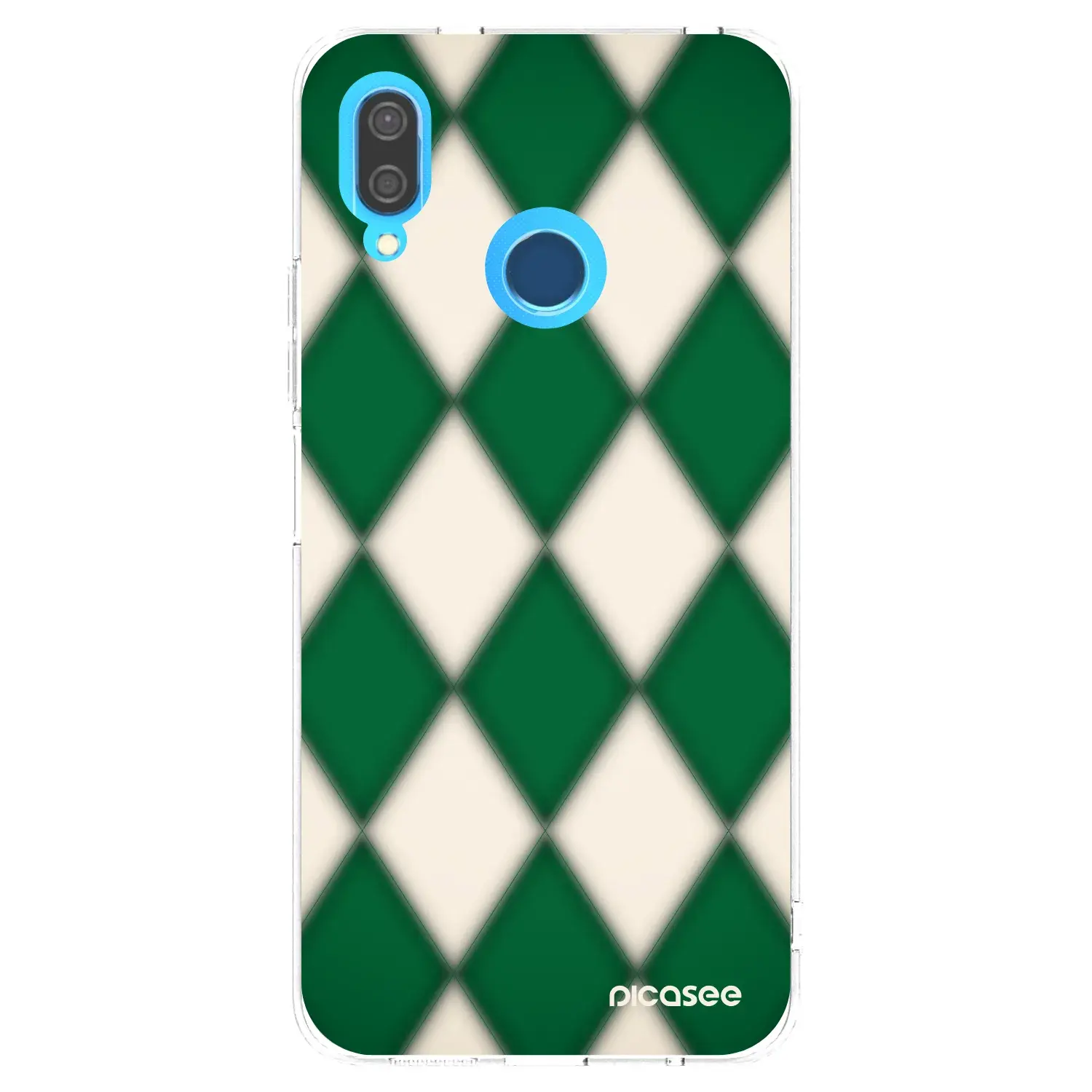 Silikonový průhledný obal pro Huawei P20 Lite - Emerald Diamond