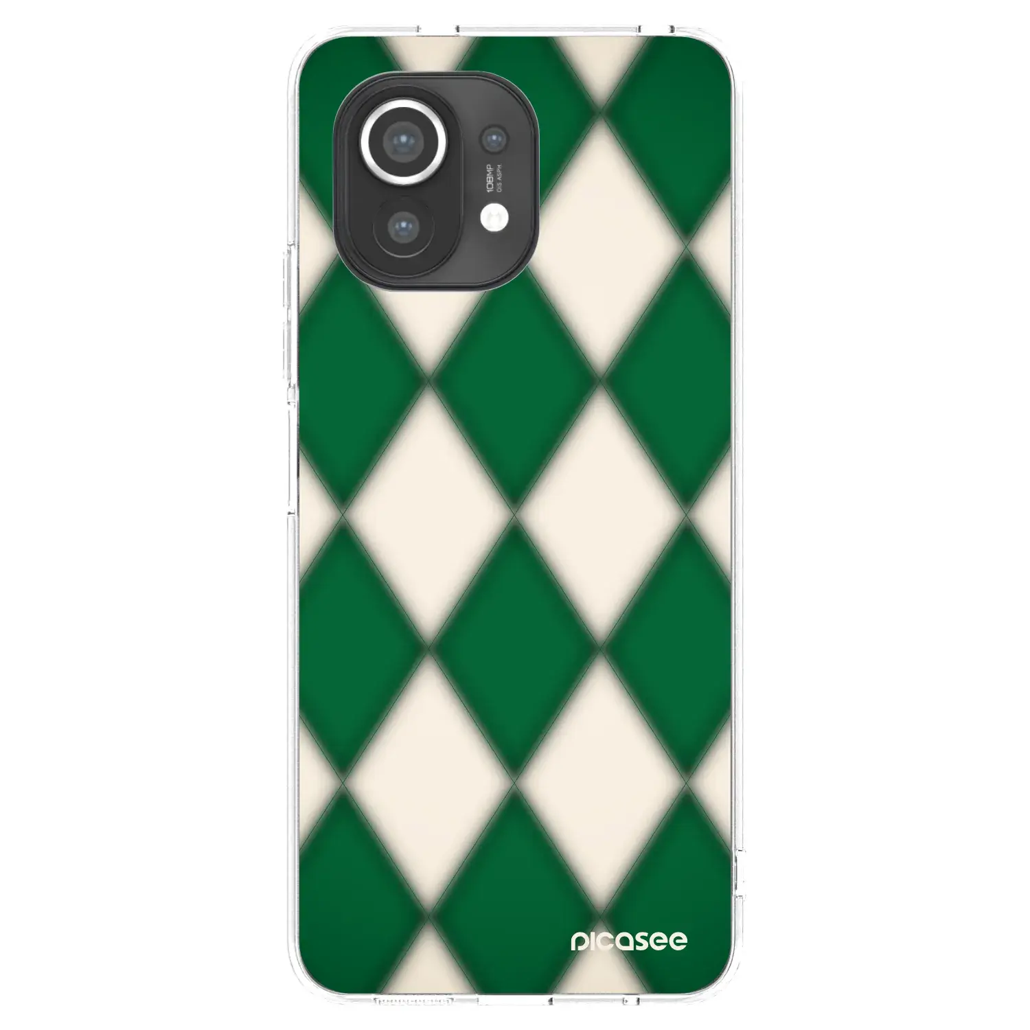 Silikonový průhledný obal pro Xiaomi Mi 11 - Emerald Diamond