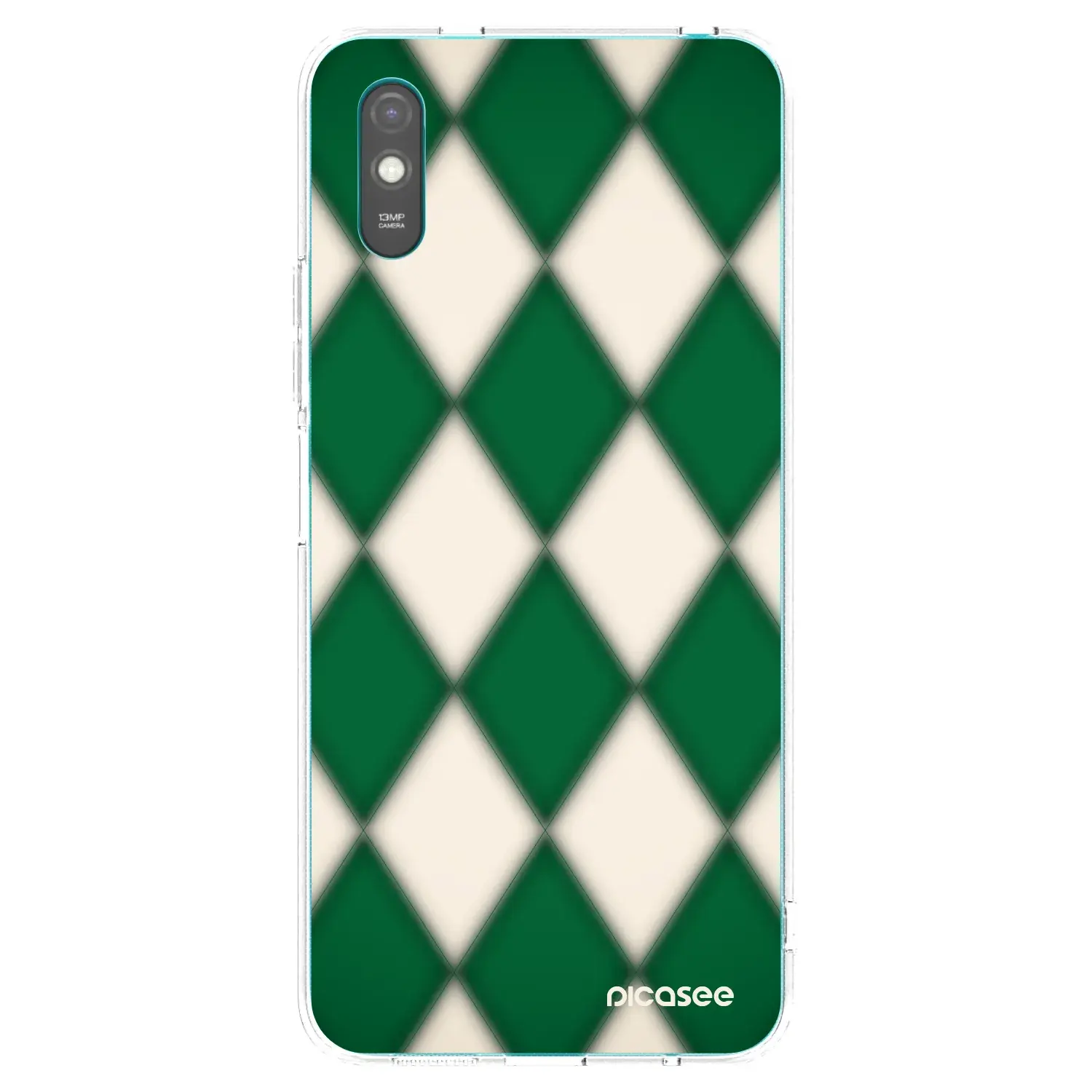 Silikonový průhledný obal pro Xiaomi Redmi 9AT - Emerald Diamond