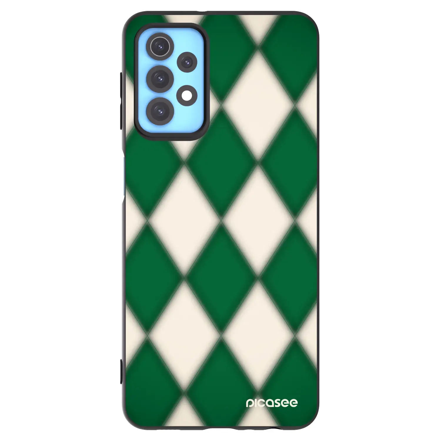Silikonový černý obal pro Samsung Galaxy A32 4G SM-A325F - Emerald Diamond