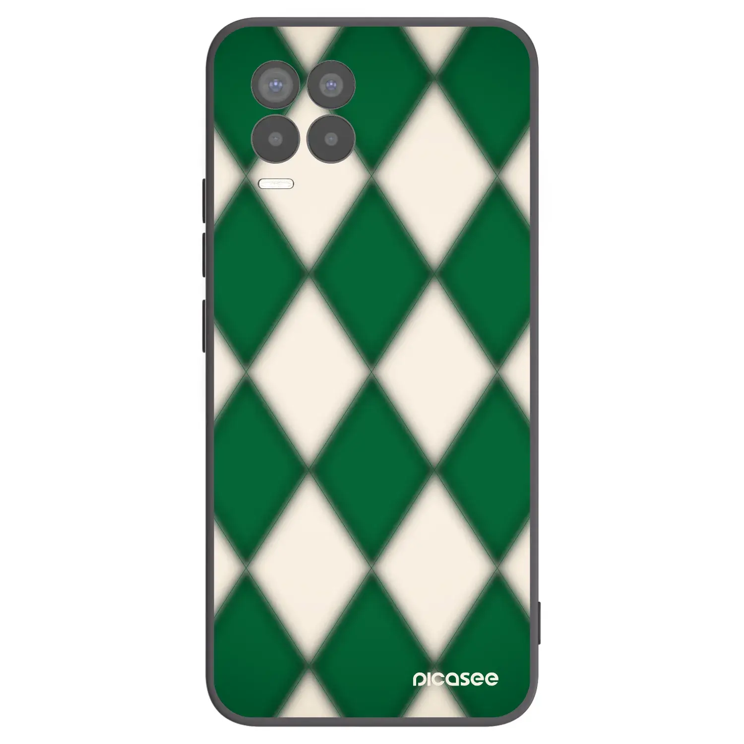 Silikonový černý obal pro Realme 8 Pro - Emerald Diamond
