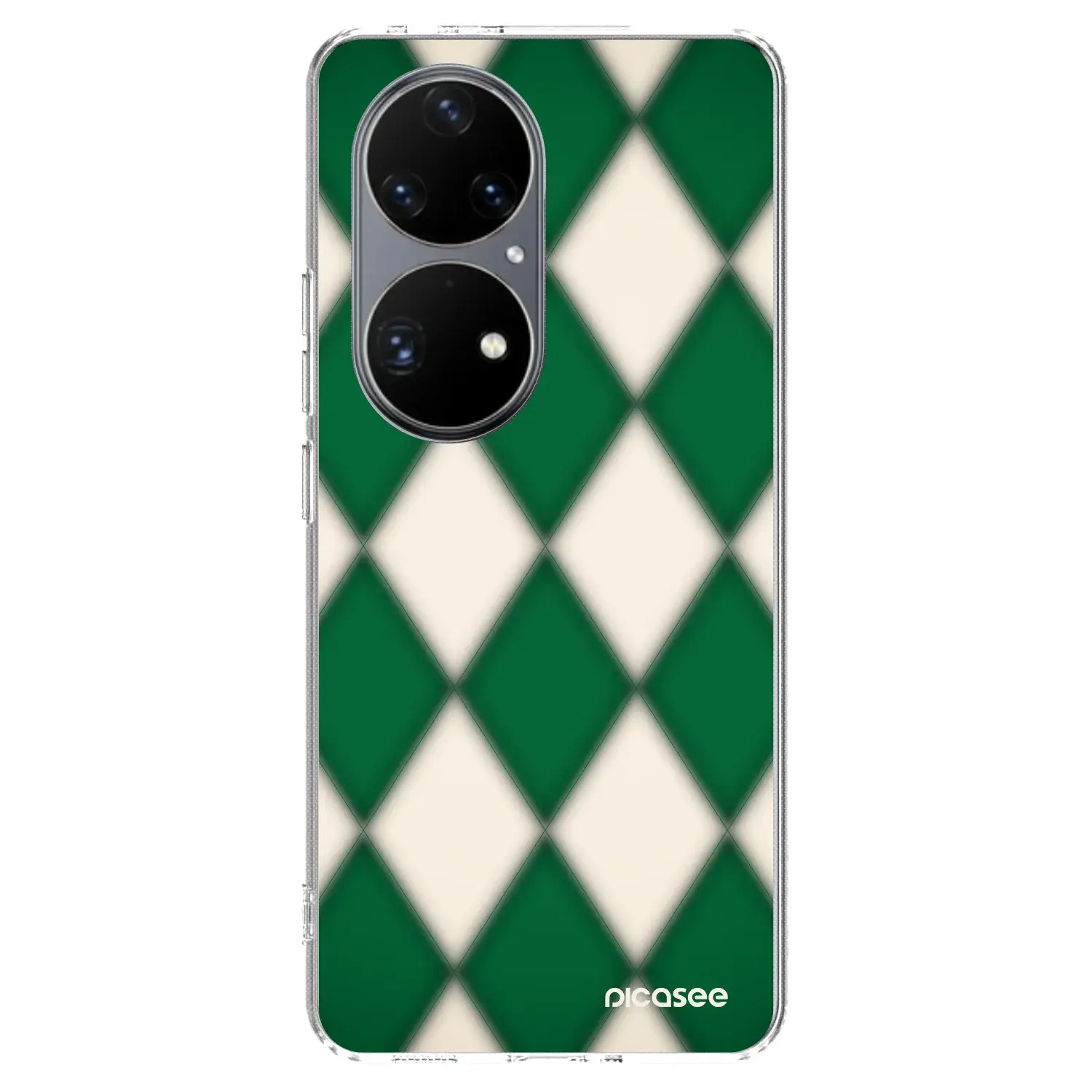 Silikonový průhledný obal pro Huawei P50 - Emerald Diamond