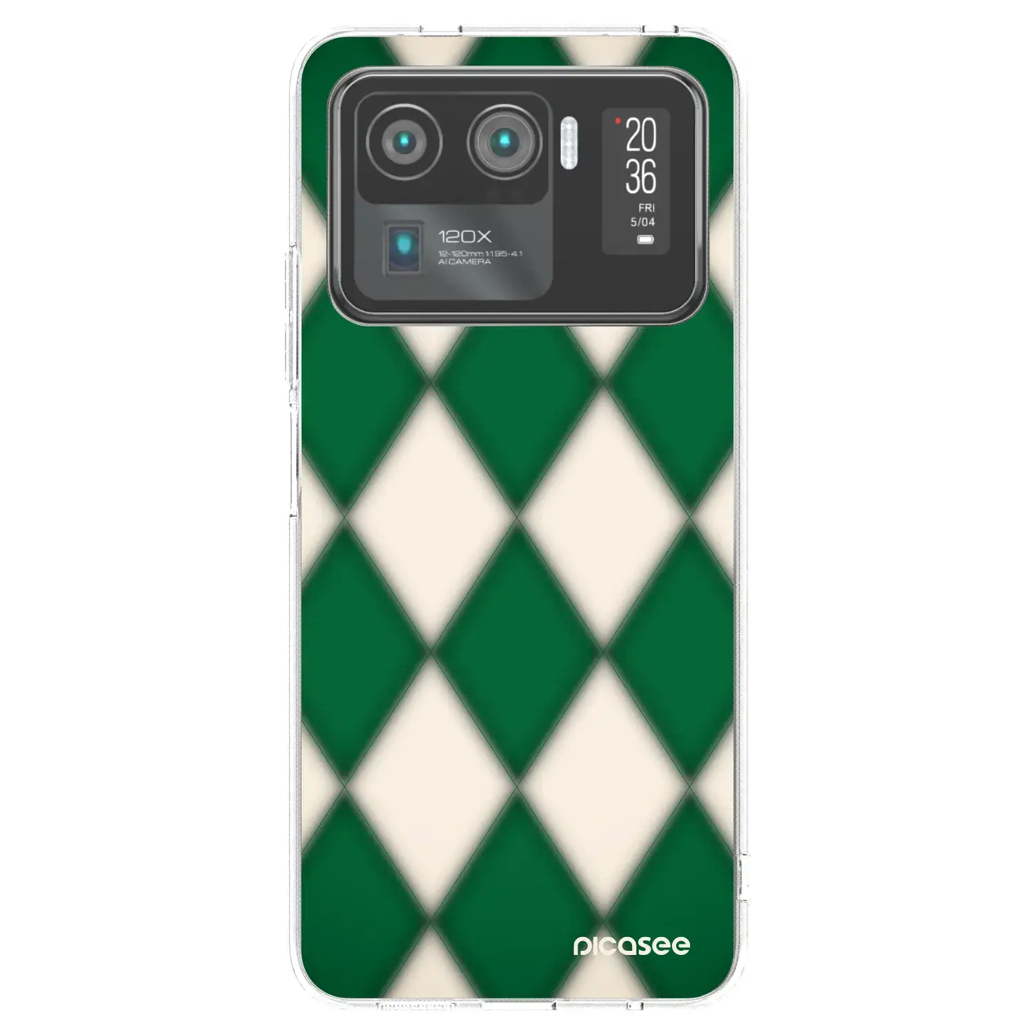 Silikonový průhledný obal pro Xiaomi Mi 11 Ultra - Emerald Diamond