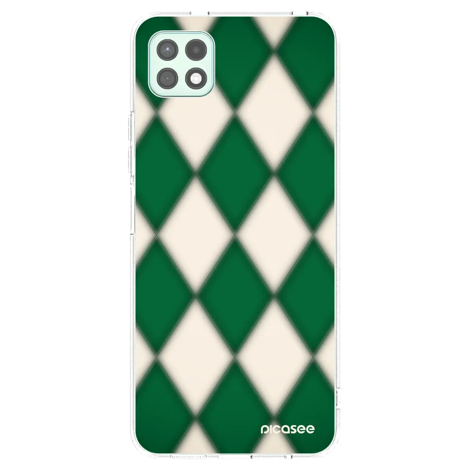 Silikonový průhledný obal pro Samsung Galaxy A22 A226B 5G - Emerald Diamond