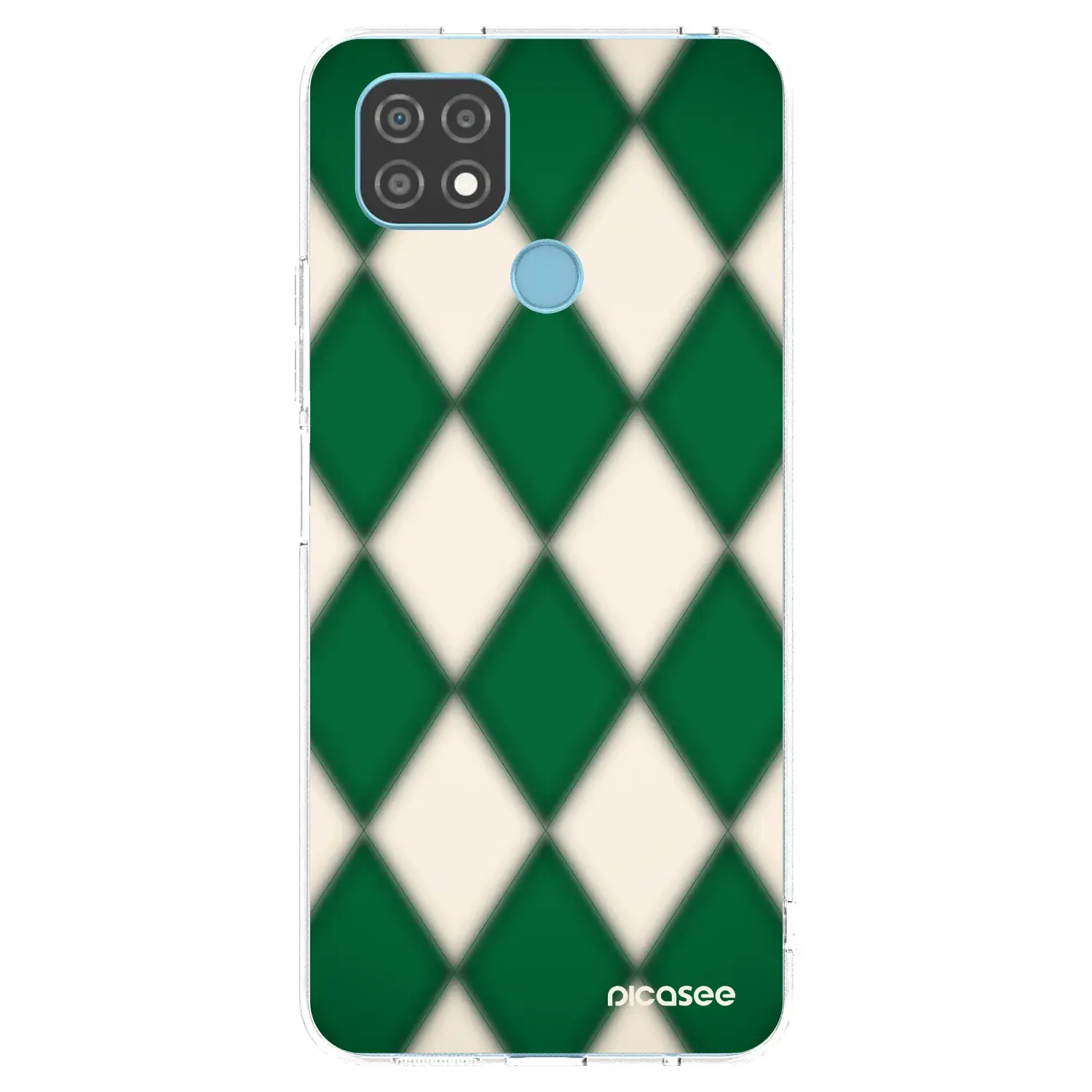 Silikonový průhledný obal pro Realme C21 - Emerald Diamond