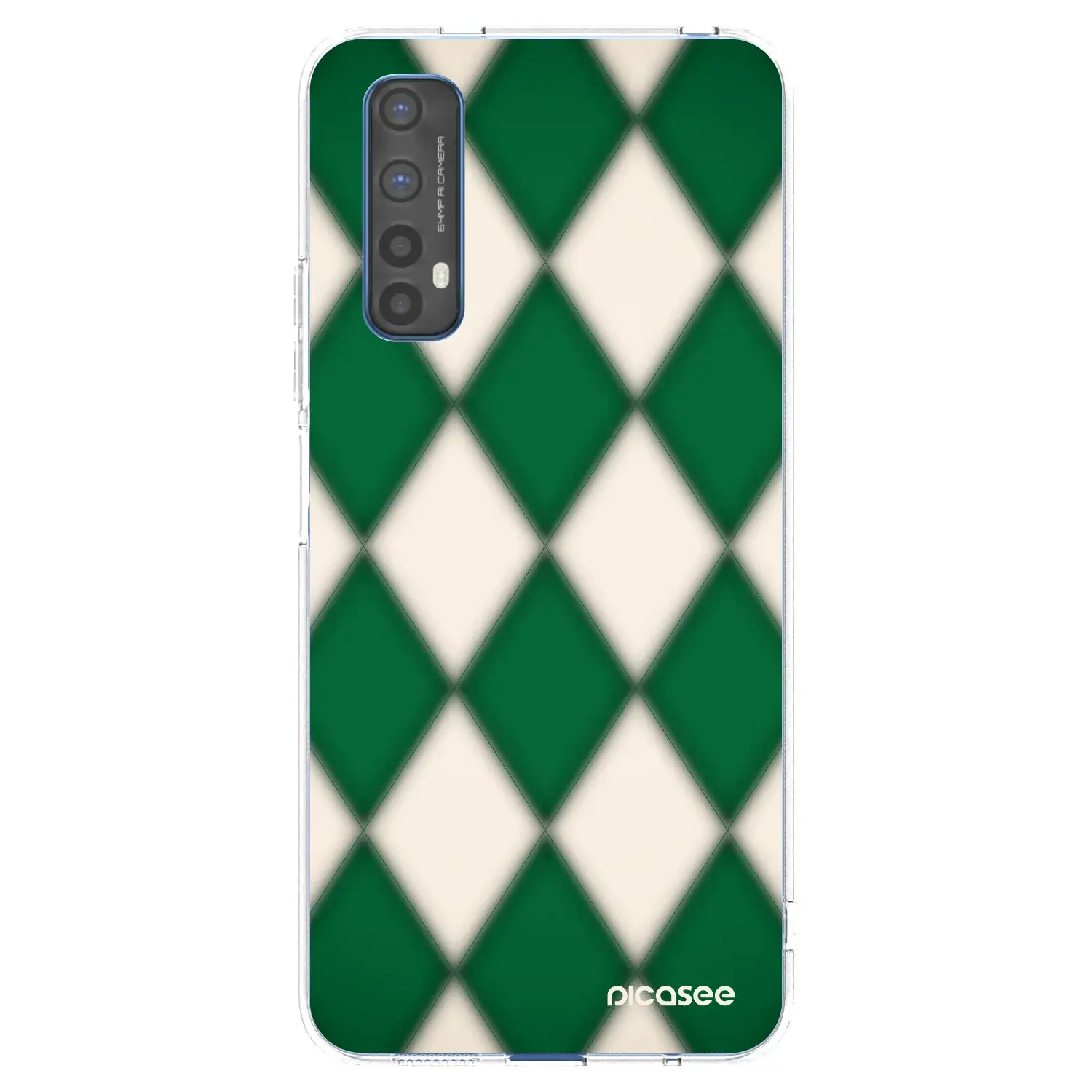 Silikonový průhledný obal pro Realme 7 - Emerald Diamond