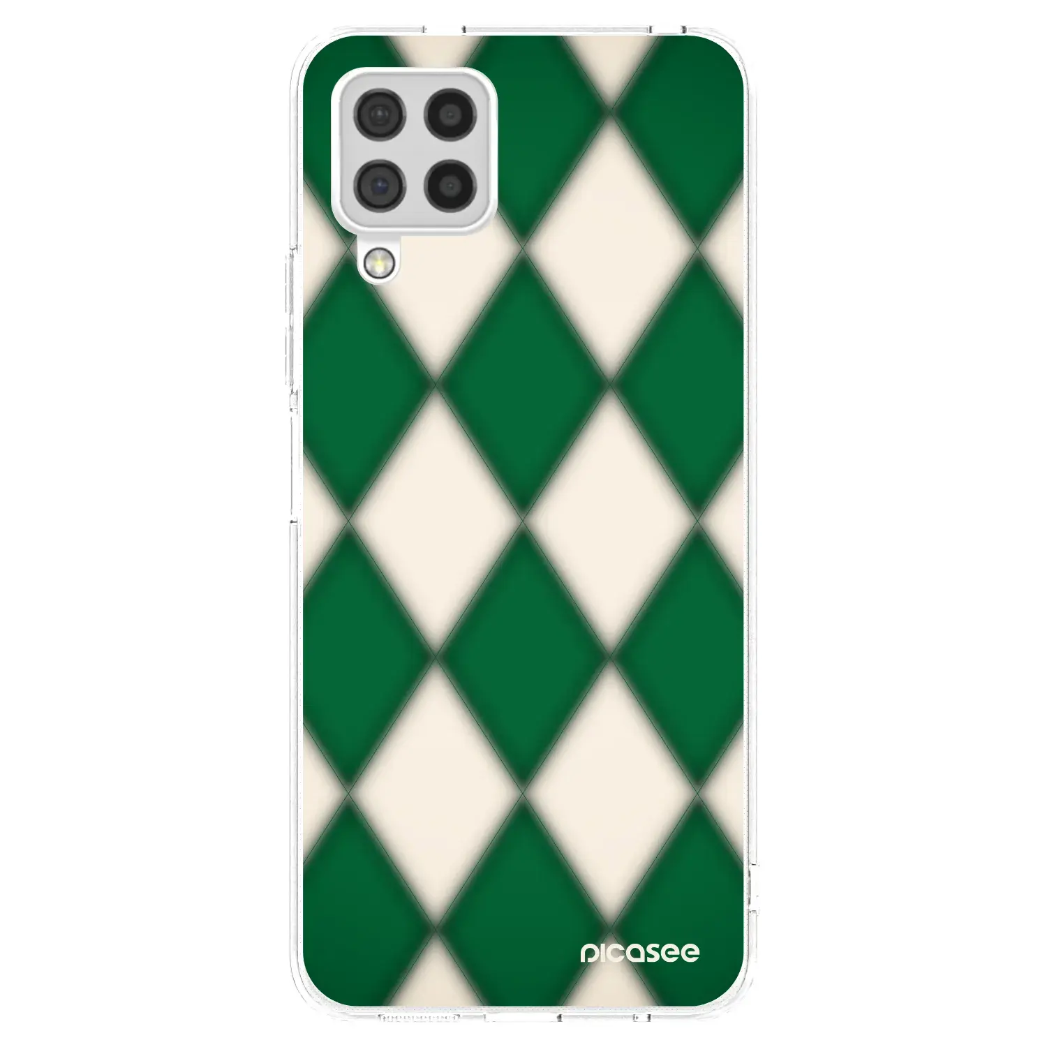 Silikonový průhledný obal pro Samsung Galaxy A22 A225F 4G - Emerald Diamond
