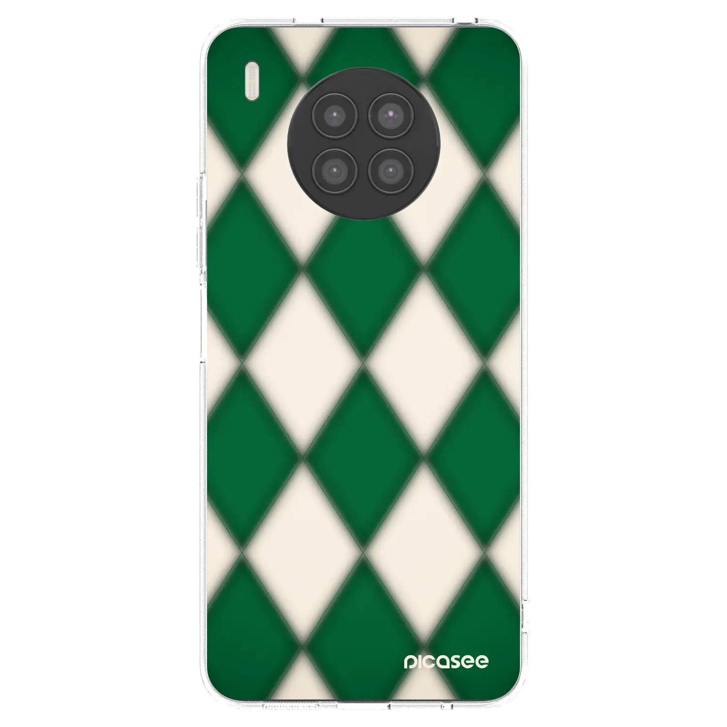 Silikonový průhledný obal pro Huawei Nova 8i - Emerald Diamond
