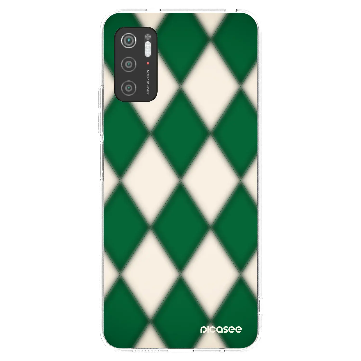 Silikonový průhledný obal pro Xiaomi Poco M3 Pro 5G - Emerald Diamond