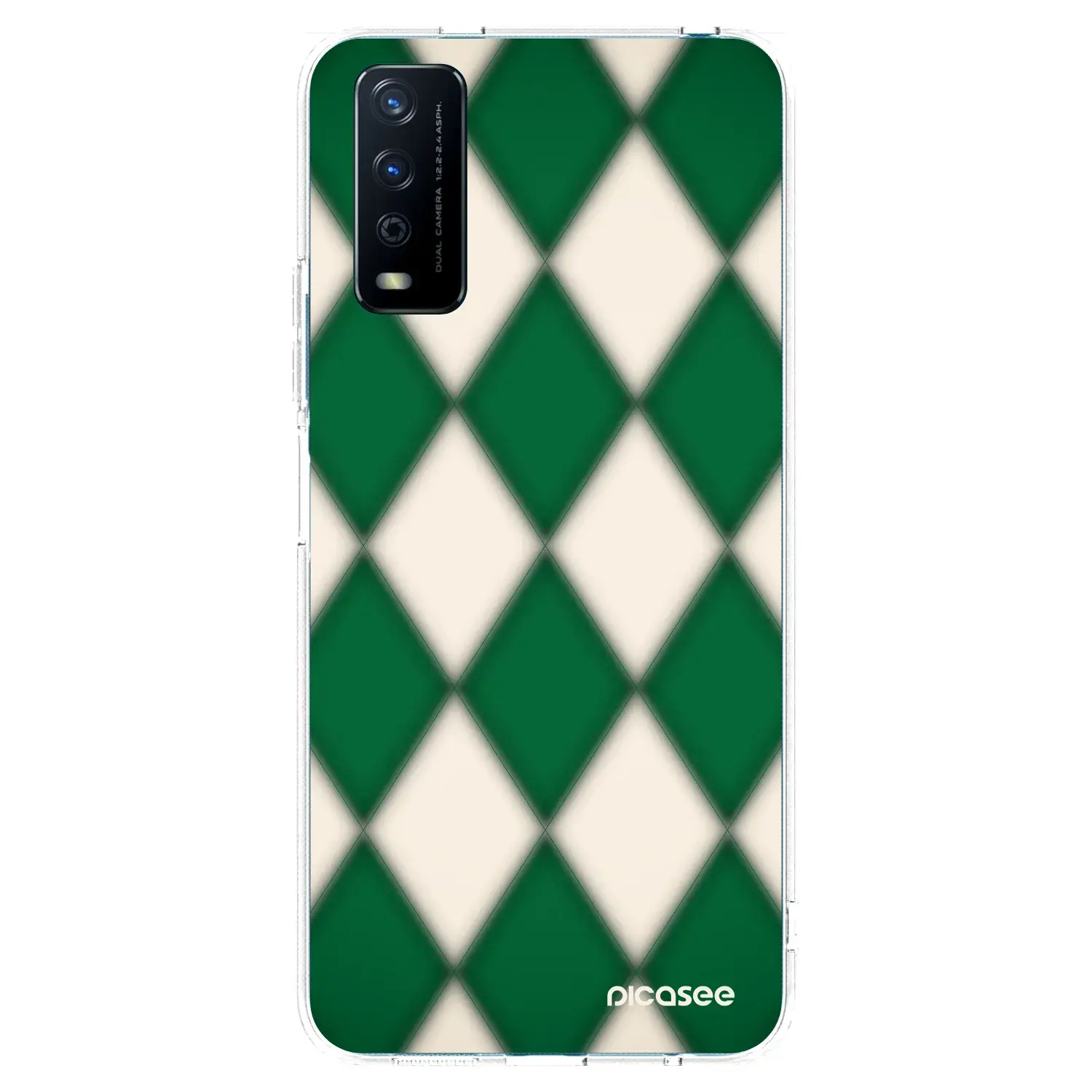 Silikonový průhledný obal pro Vivo Y11s - Emerald Diamond