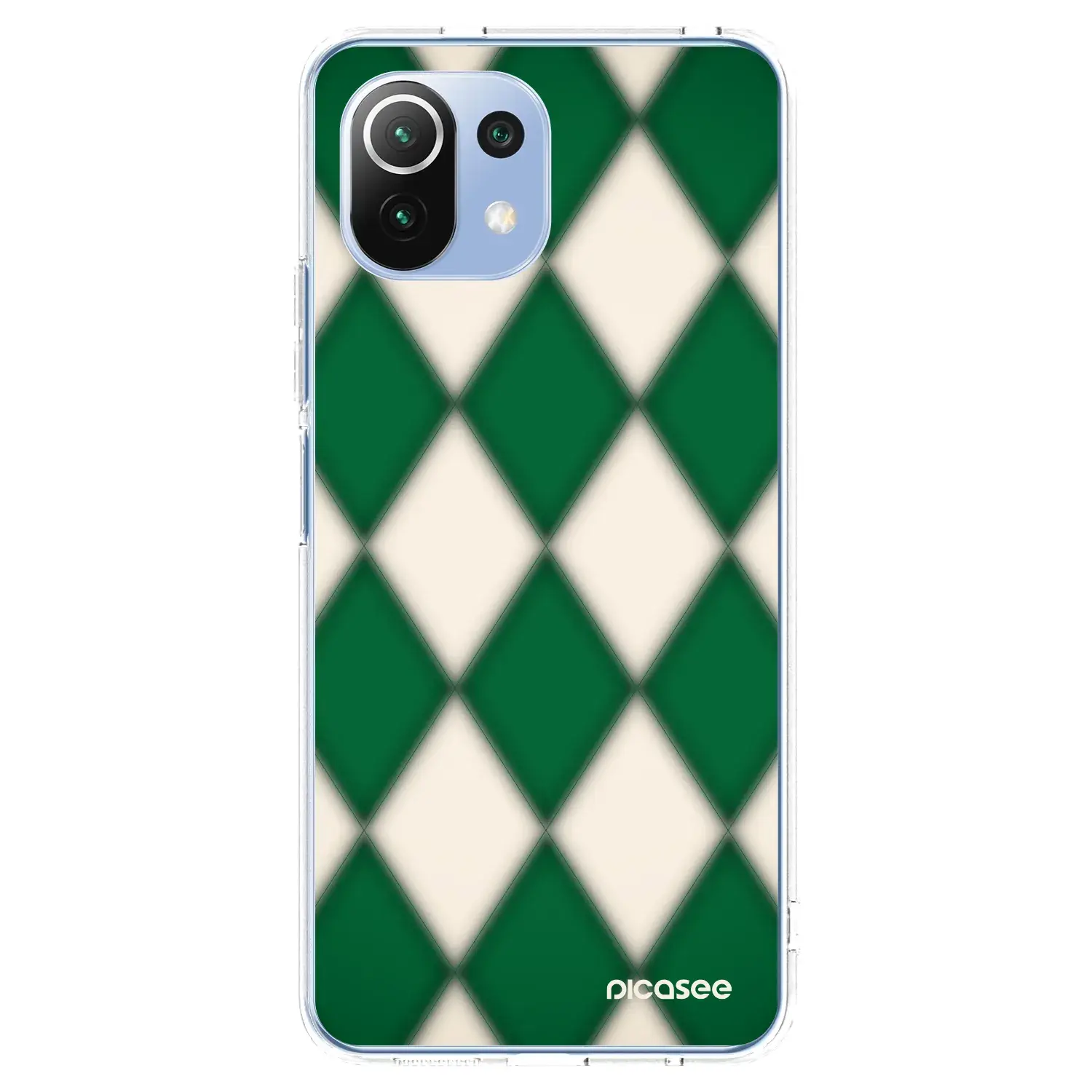Silikonový průhledný obal pro Xiaomi 11 Lite 5G NE - Emerald Diamond