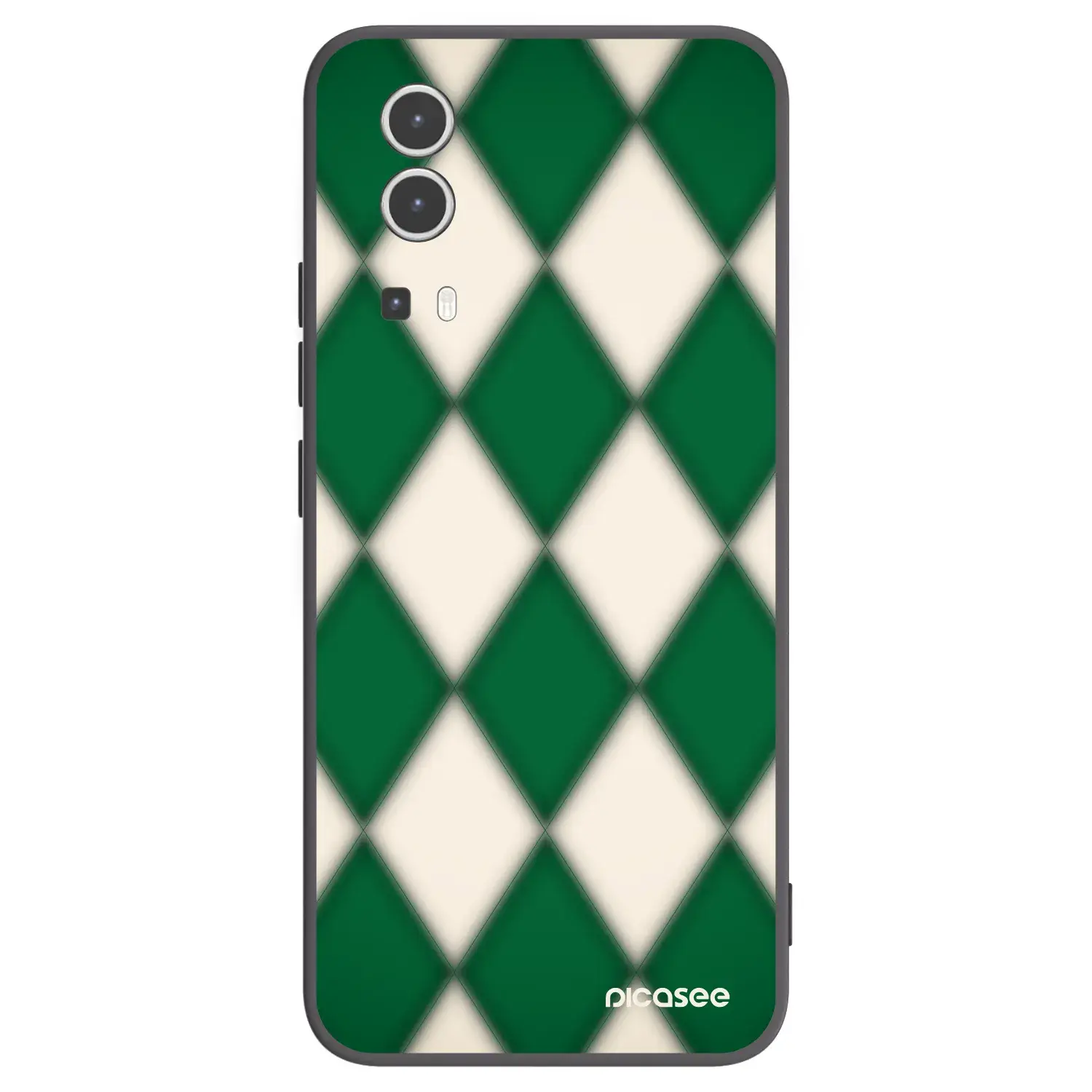 Silikonový černý obal pro Vivo Y72 5G - Emerald Diamond