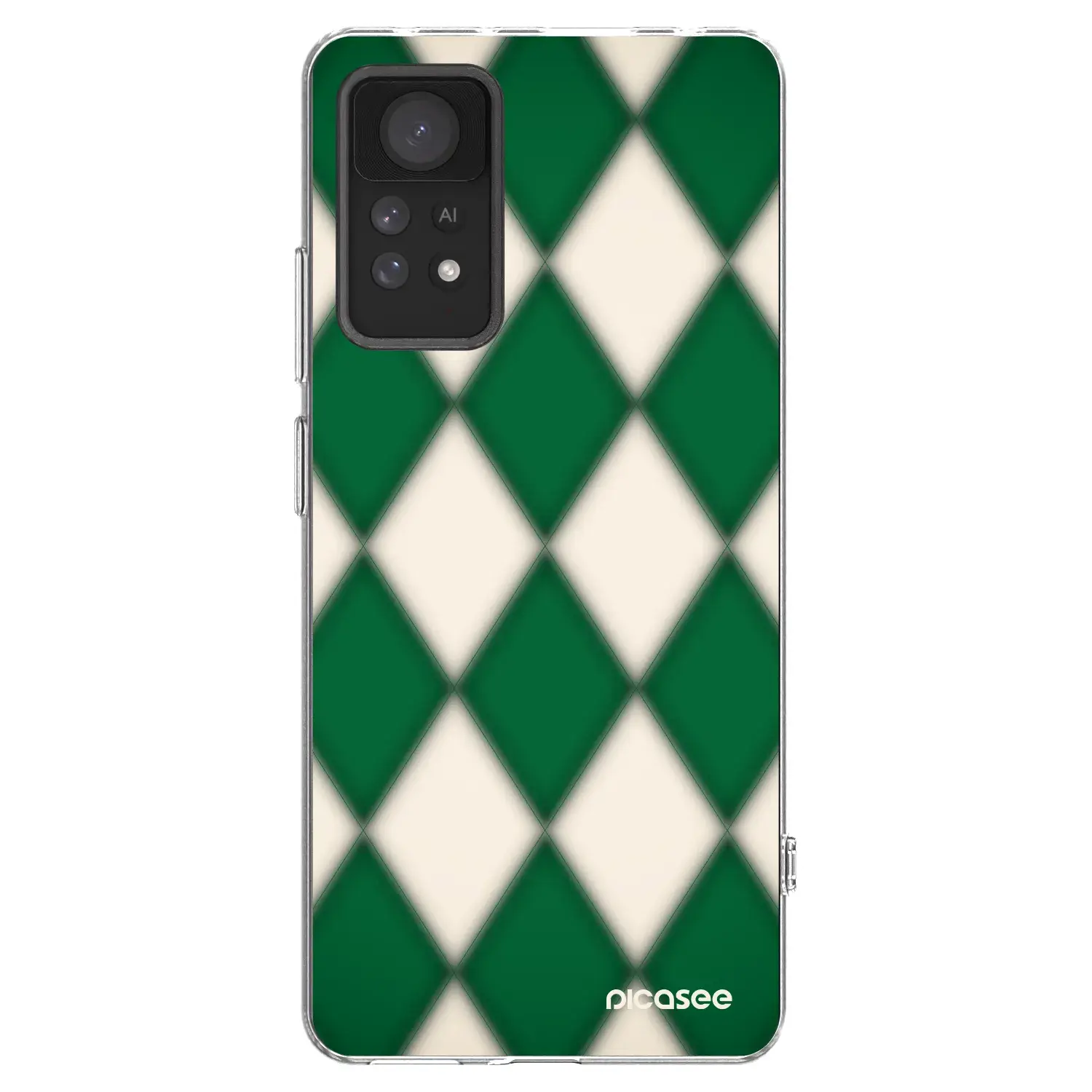 Silikonový průhledný obal pro Xiaomi Redmi Note 11 Pro 5G - Emerald Diamond