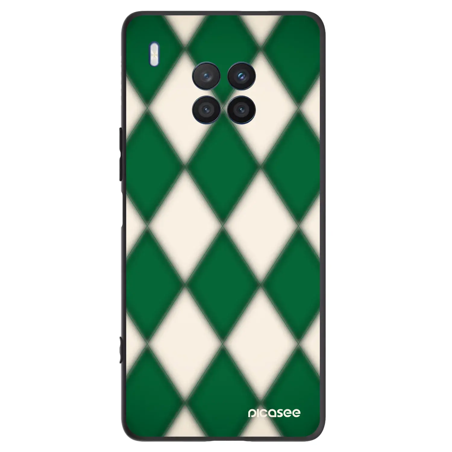 Silikonový černý obal pro Honor 50 Lite - Emerald Diamond