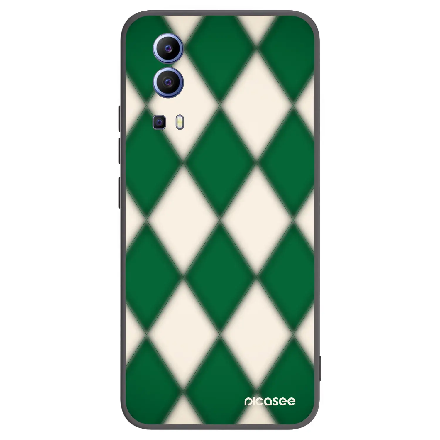 Silikonový černý obal pro Vivo Y52 5G - Emerald Diamond