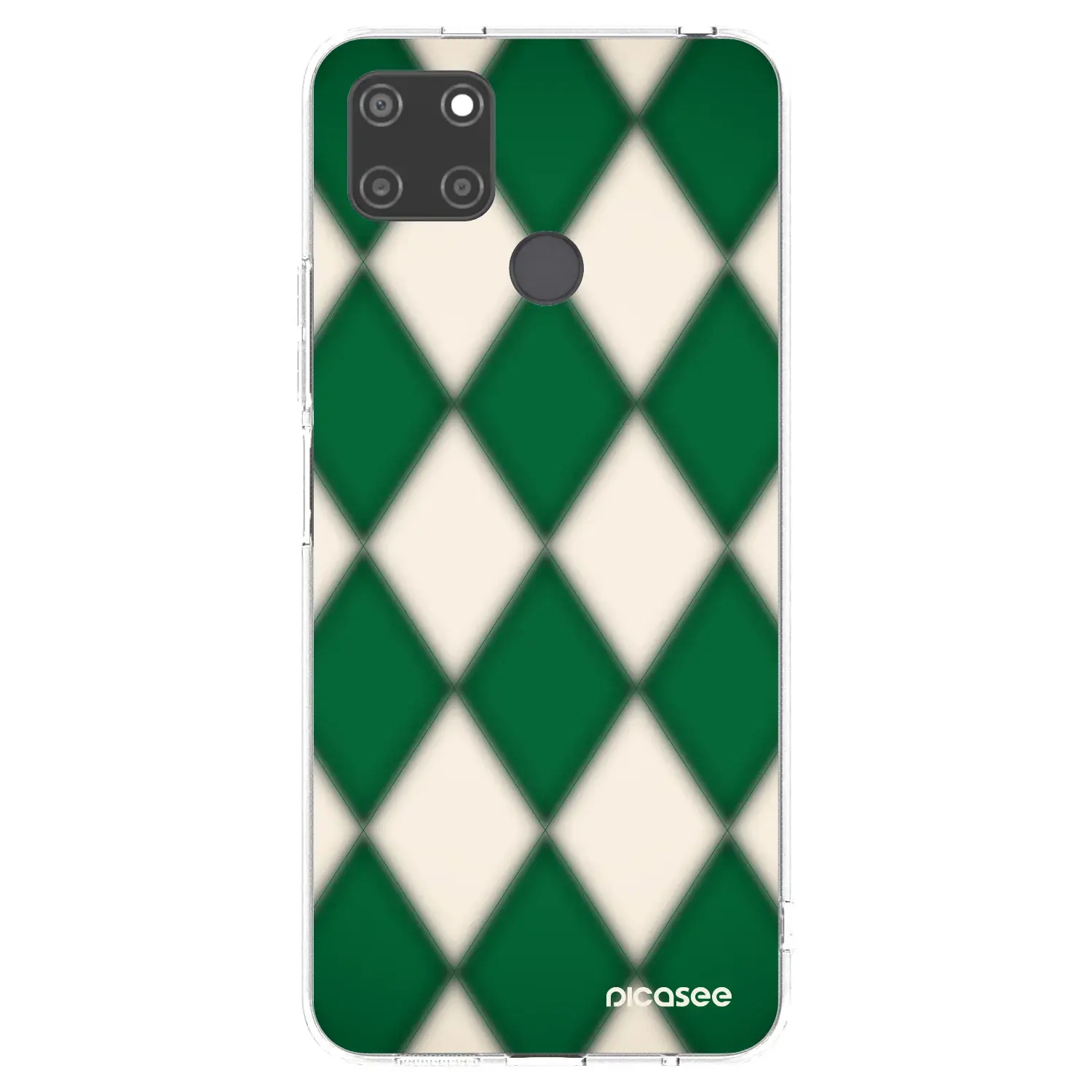 Silikonový průhledný obal pro Realme C21Y - Emerald Diamond