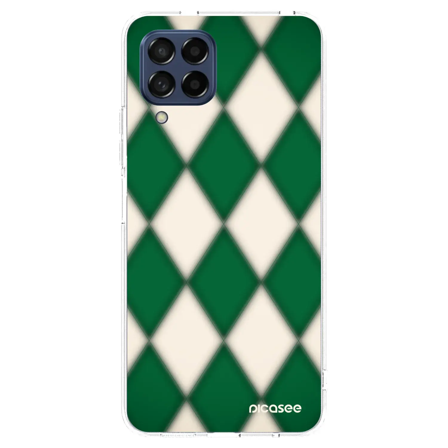 Silikonový průhledný obal pro Samsung Galaxy M53 5G - Emerald Diamond