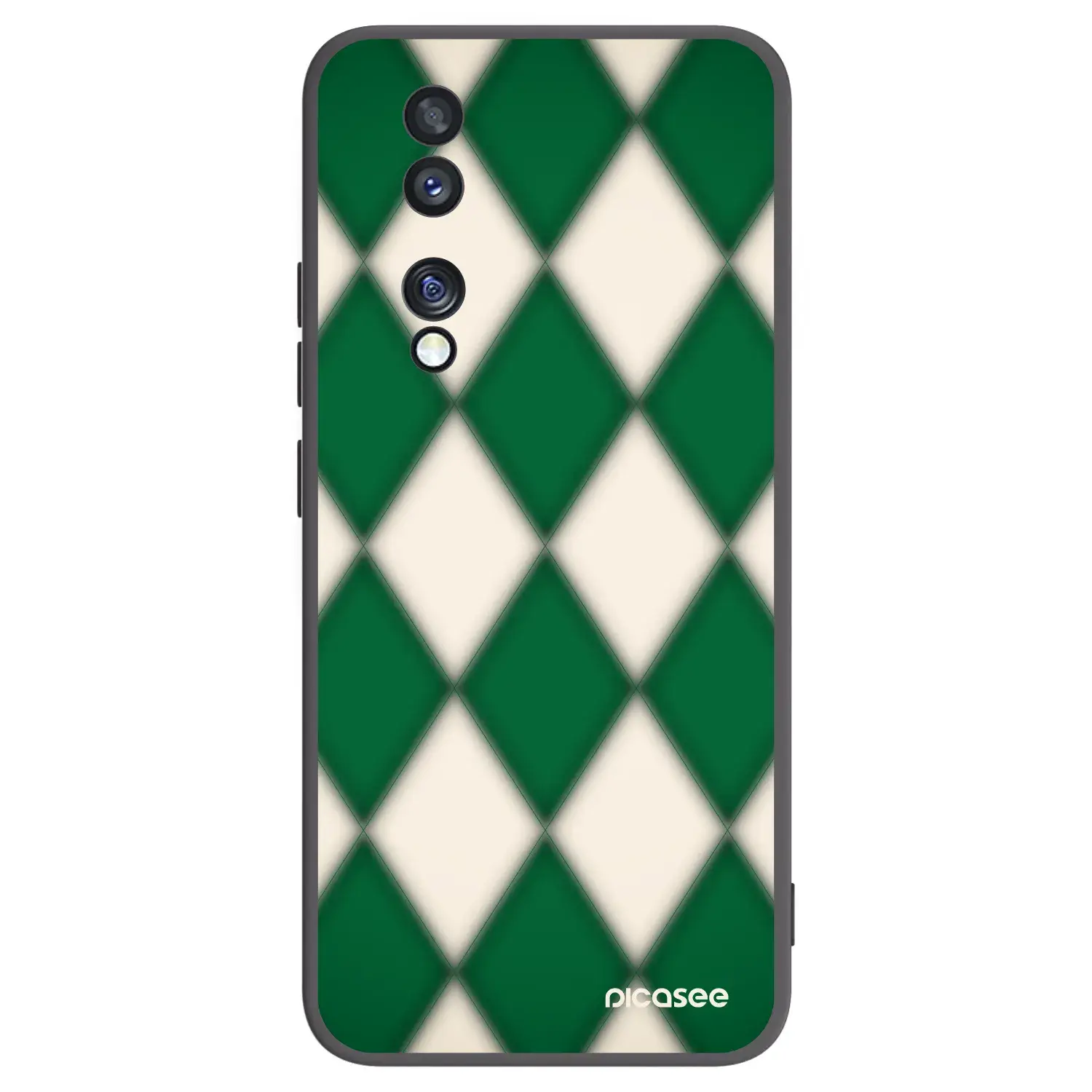 Silikonový černý obal pro Honor 70 - Emerald Diamond