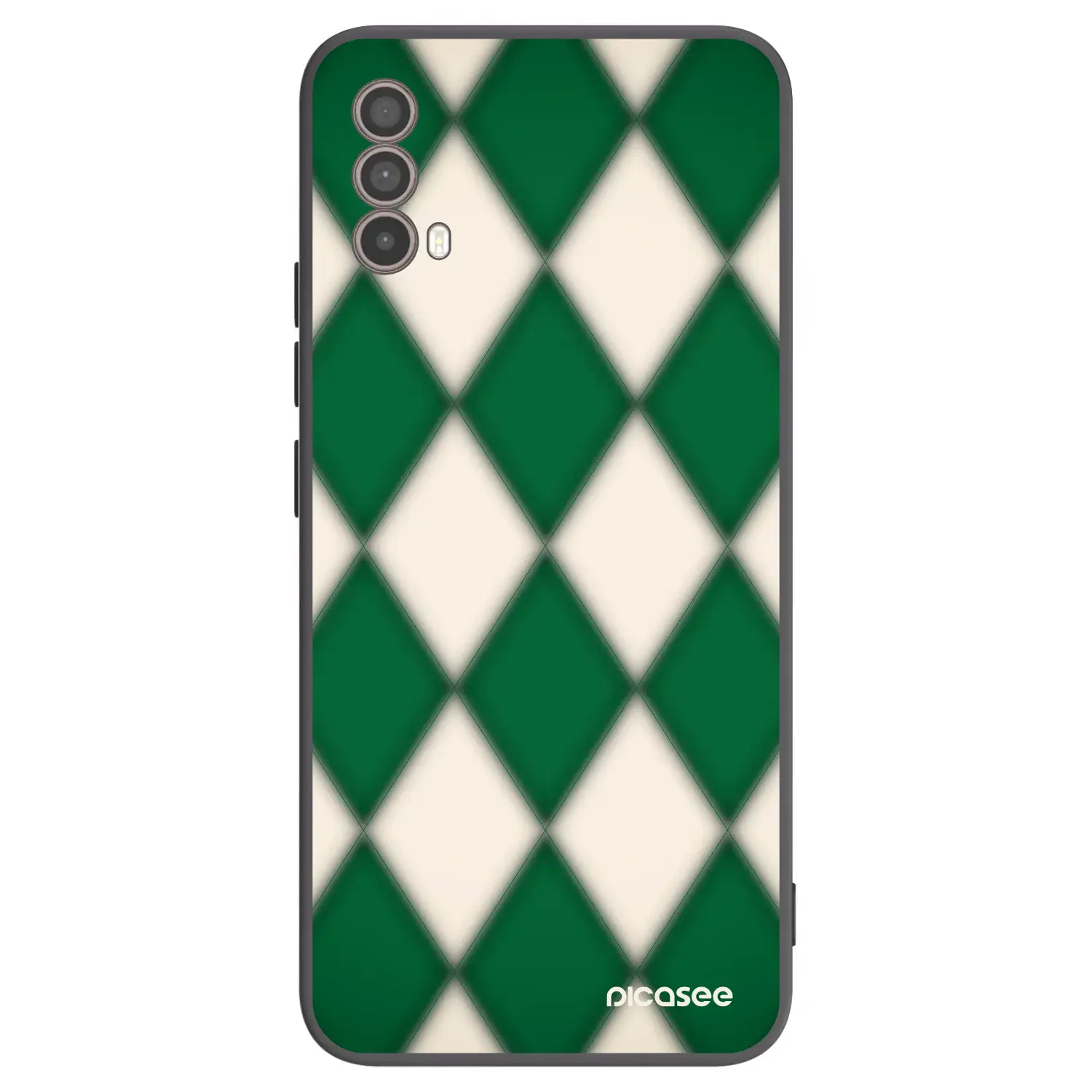 Silikonový černý obal pro Motorola Moto E40 - Emerald Diamond