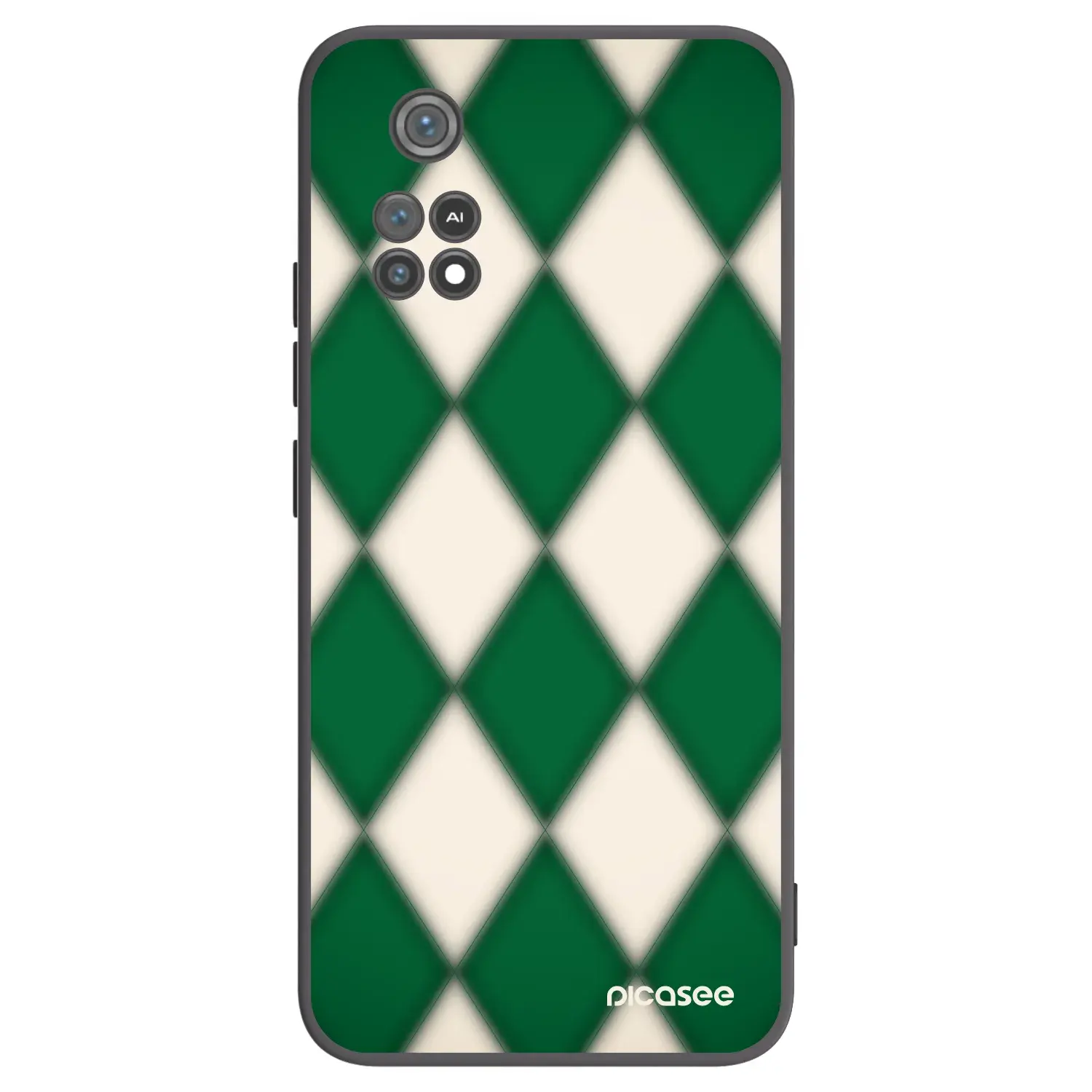 Silikonový černý obal pro Xiaomi Poco M4 Pro - Emerald Diamond