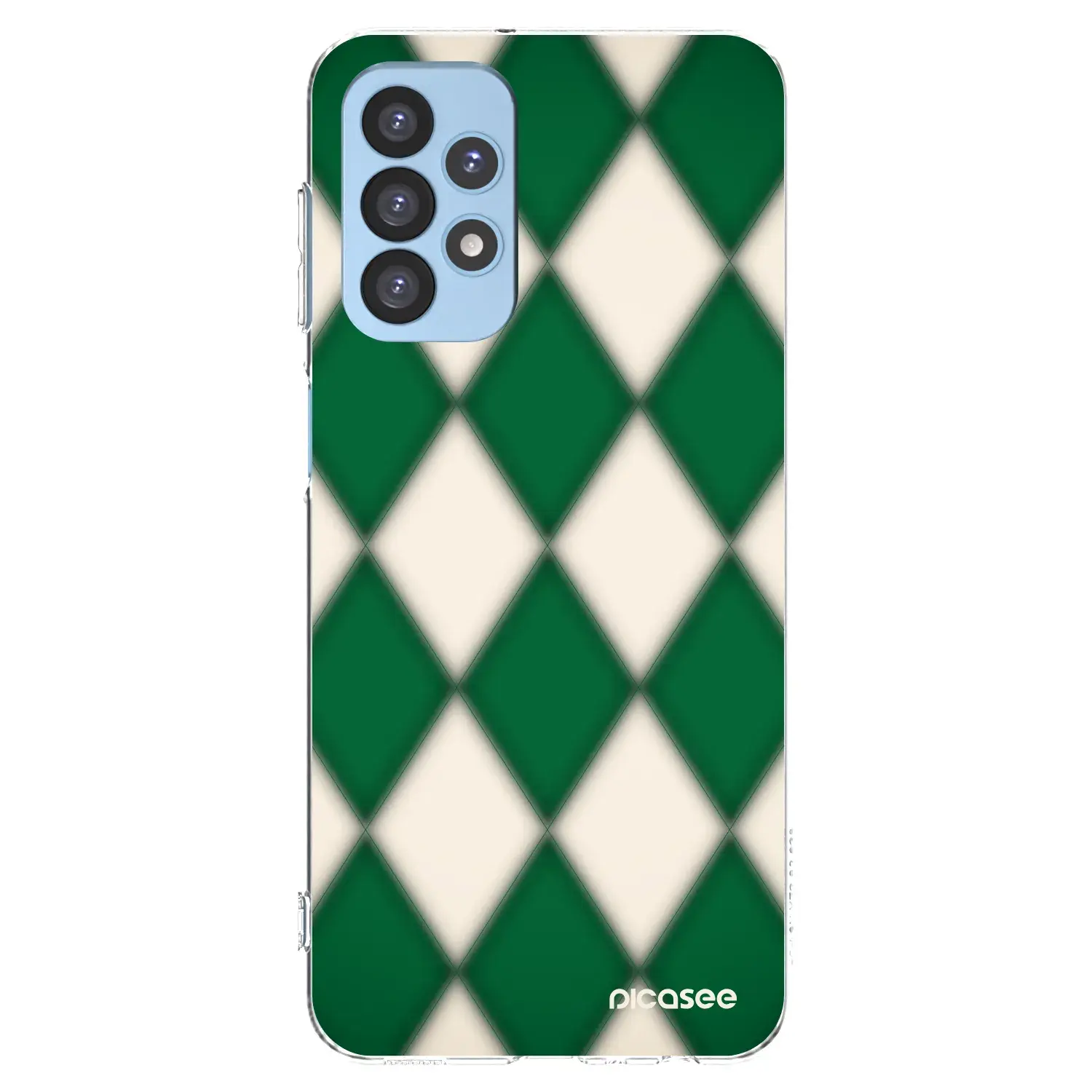 Silikonový průhledný obal pro Samsung Galaxy A23 A235F 4G - Emerald Diamond