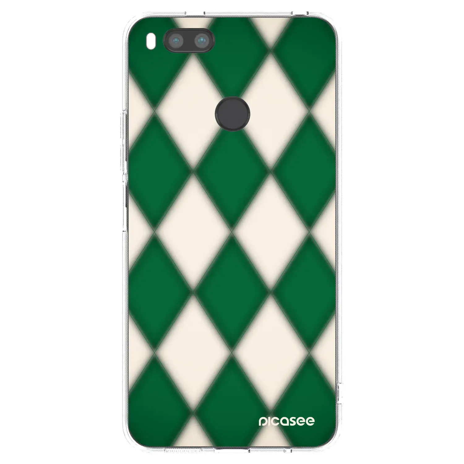 Silikonový průhledný obal pro Xiaomi Redmi A1 - Emerald Diamond