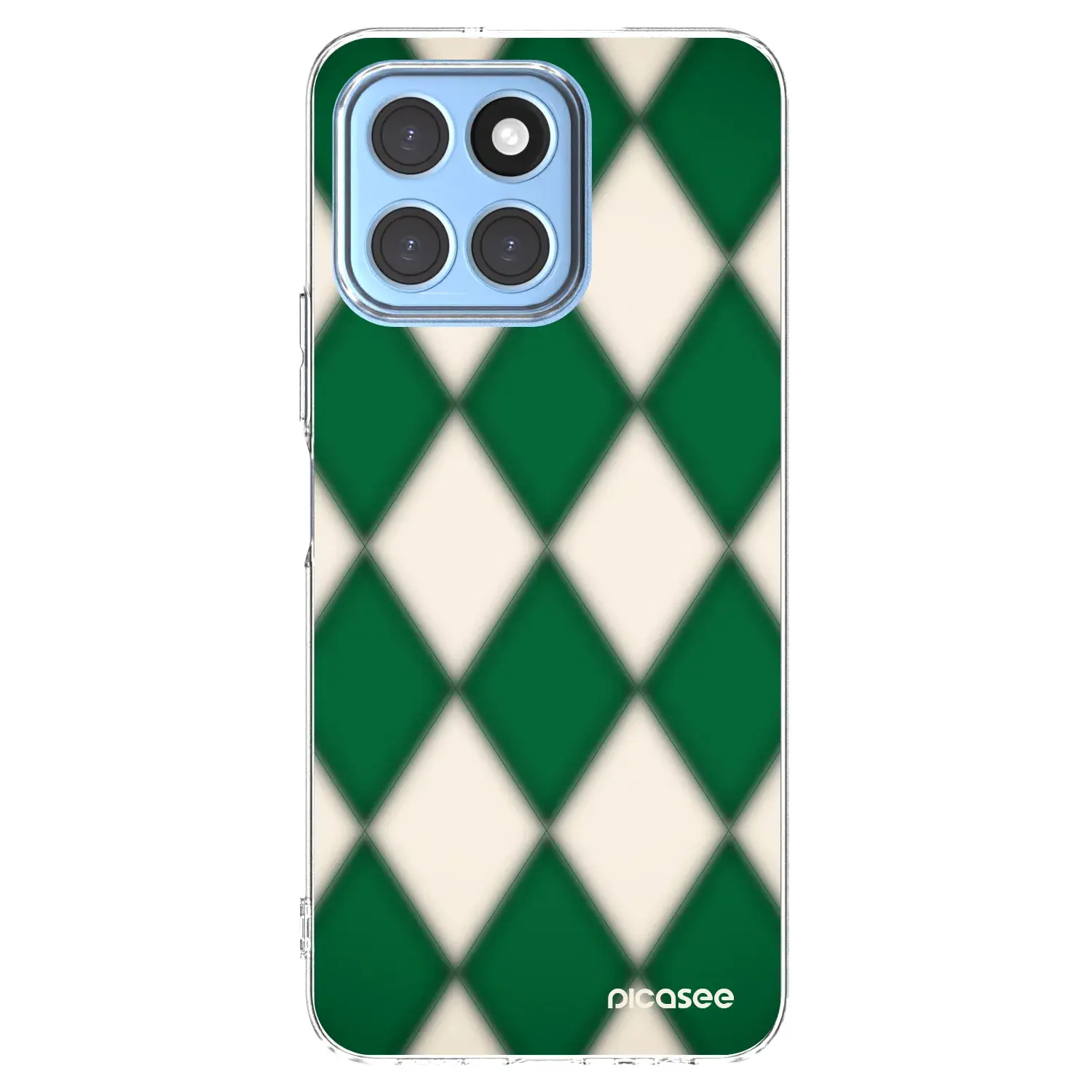 Silikonový průhledný obal pro Honor X8 5G - Emerald Diamond