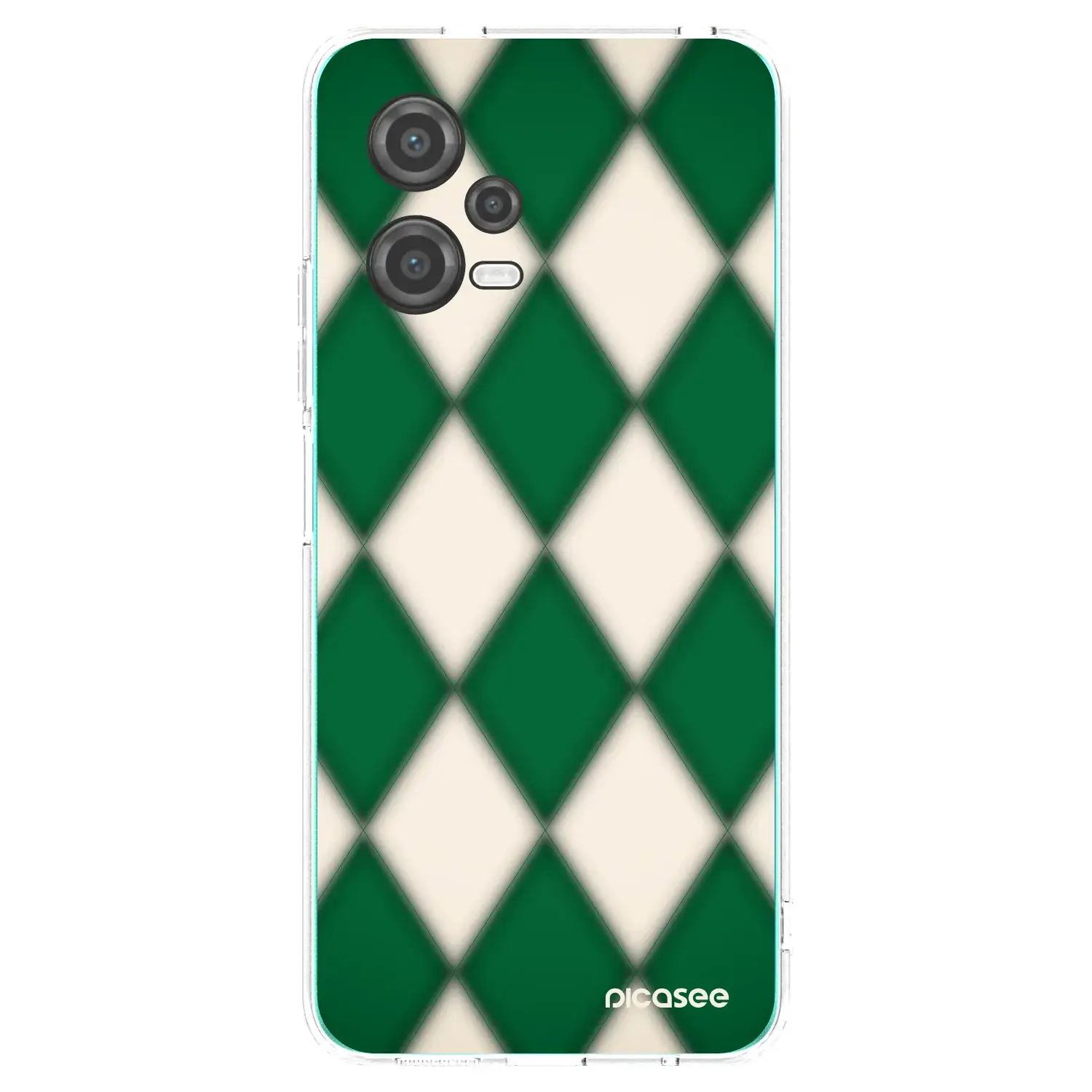 Silikonový průhledný obal pro Xiaomi Poco X5 - Emerald Diamond