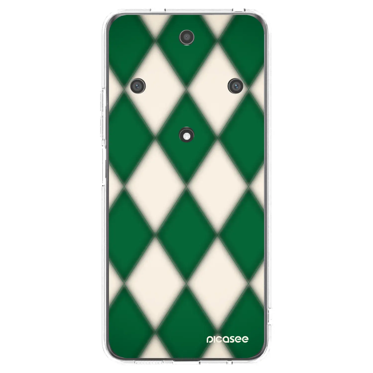 Silikonový průhledný obal pro Honor Magic5 Lite 5G - Emerald Diamond