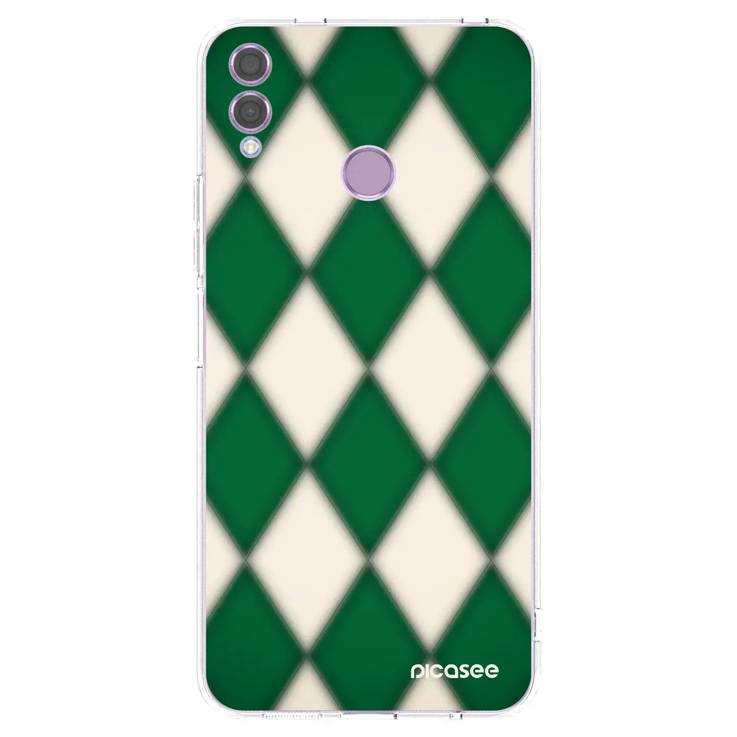 Silikonový průhledný obal pro Honor 8X - Emerald Diamond