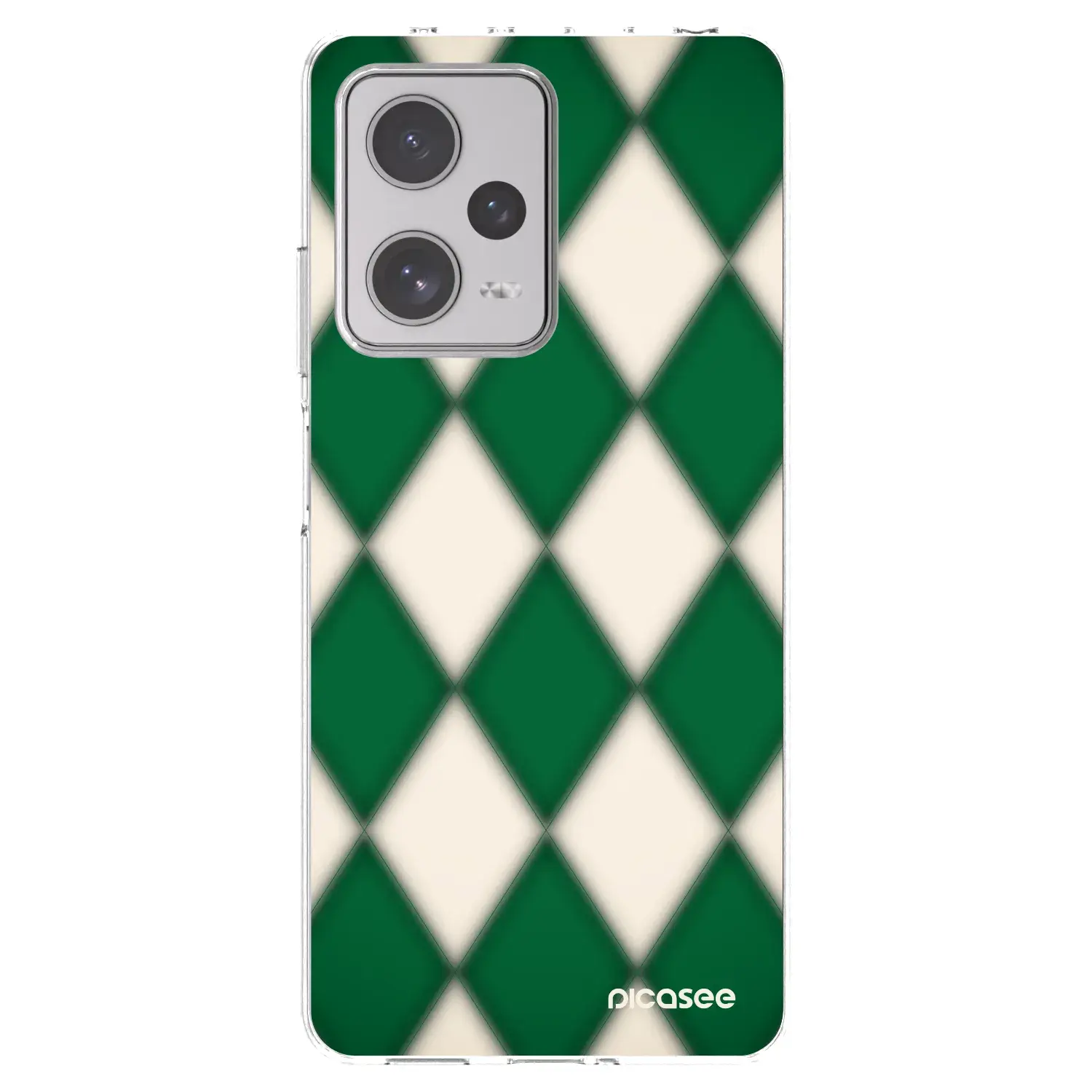 Silikonový průhledný obal pro Xiaomi Redmi Note 12 Pro+ 5G - Emerald Diamond