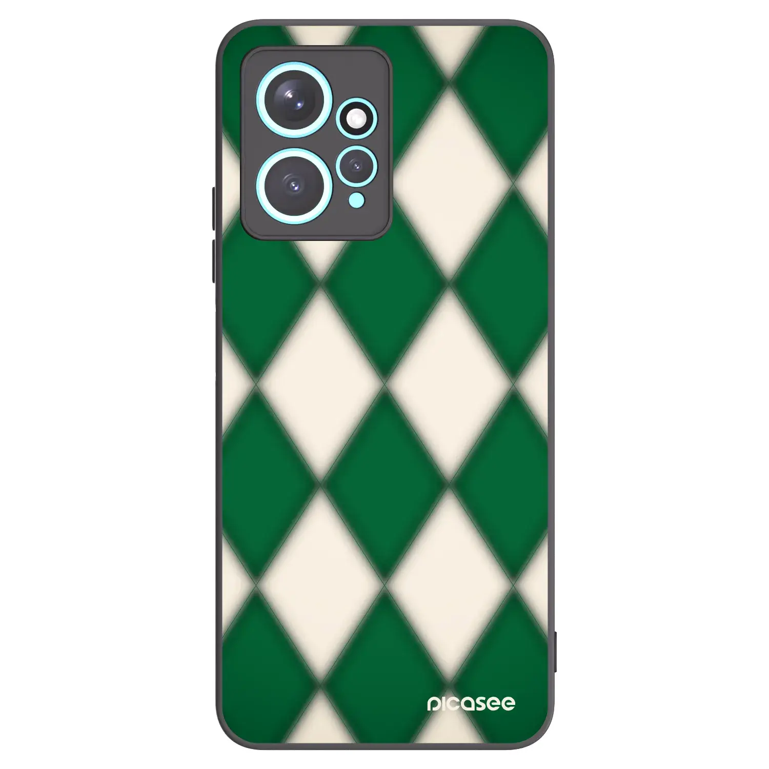 Silikonový černý obal pro Xiaomi Redmi Note 12 4G - Emerald Diamond