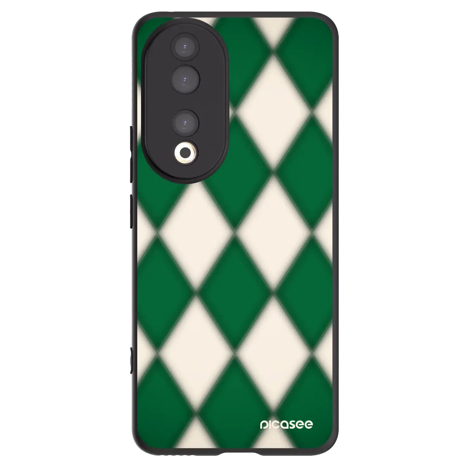 Silikonový černý obal pro Honor 90 5G - Emerald Diamond