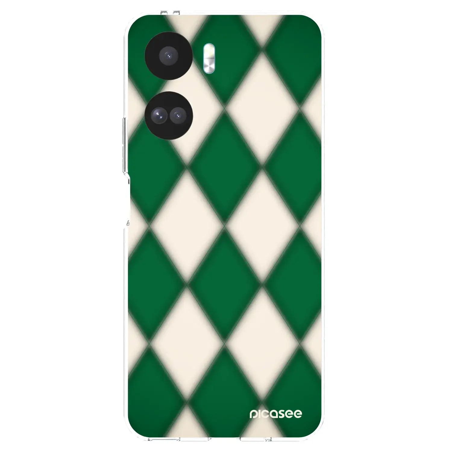 Silikonový průhledný obal pro Honor 90 Lite 5G - Emerald Diamond
