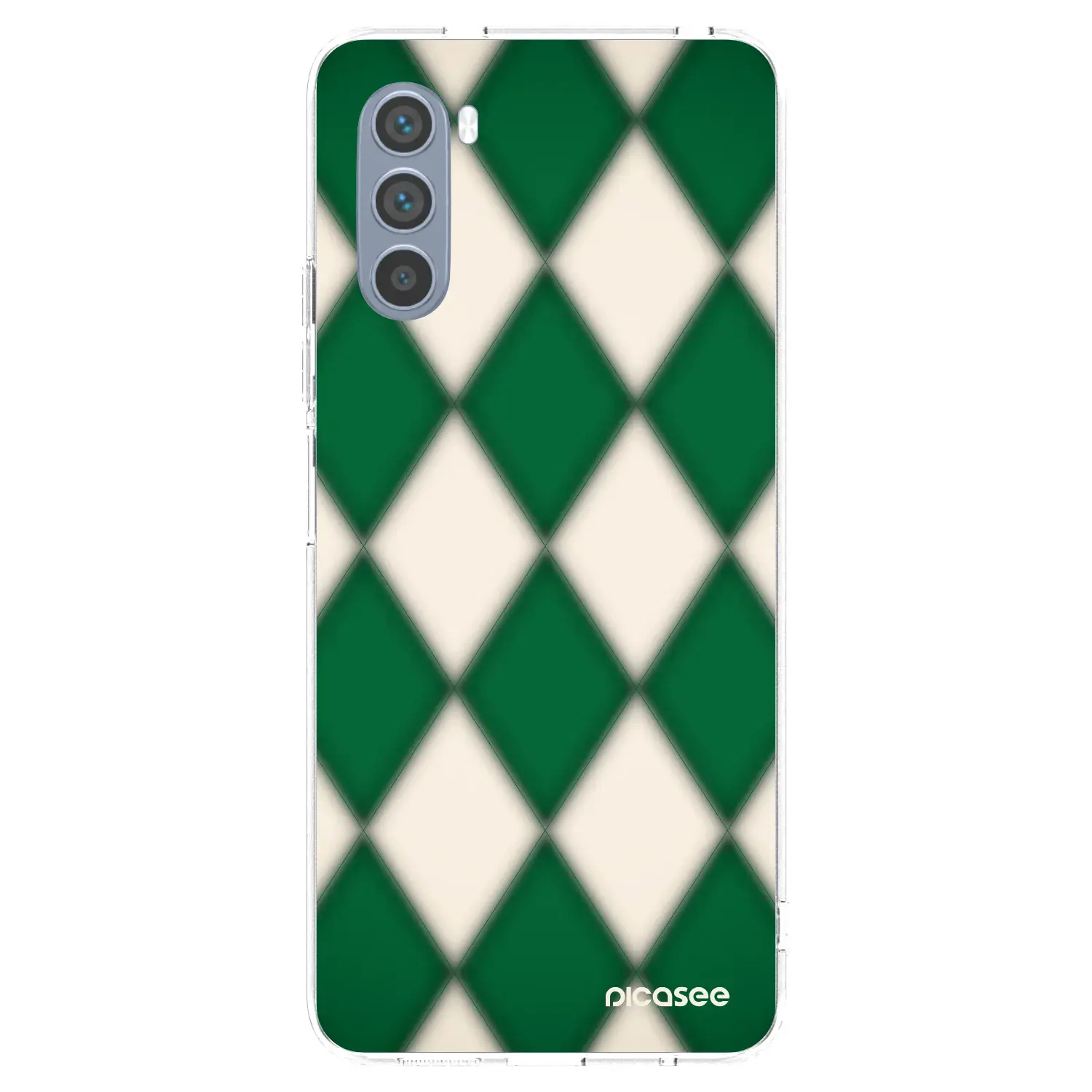 Silikonový průhledný obal pro Motorola Moto G62 - Emerald Diamond