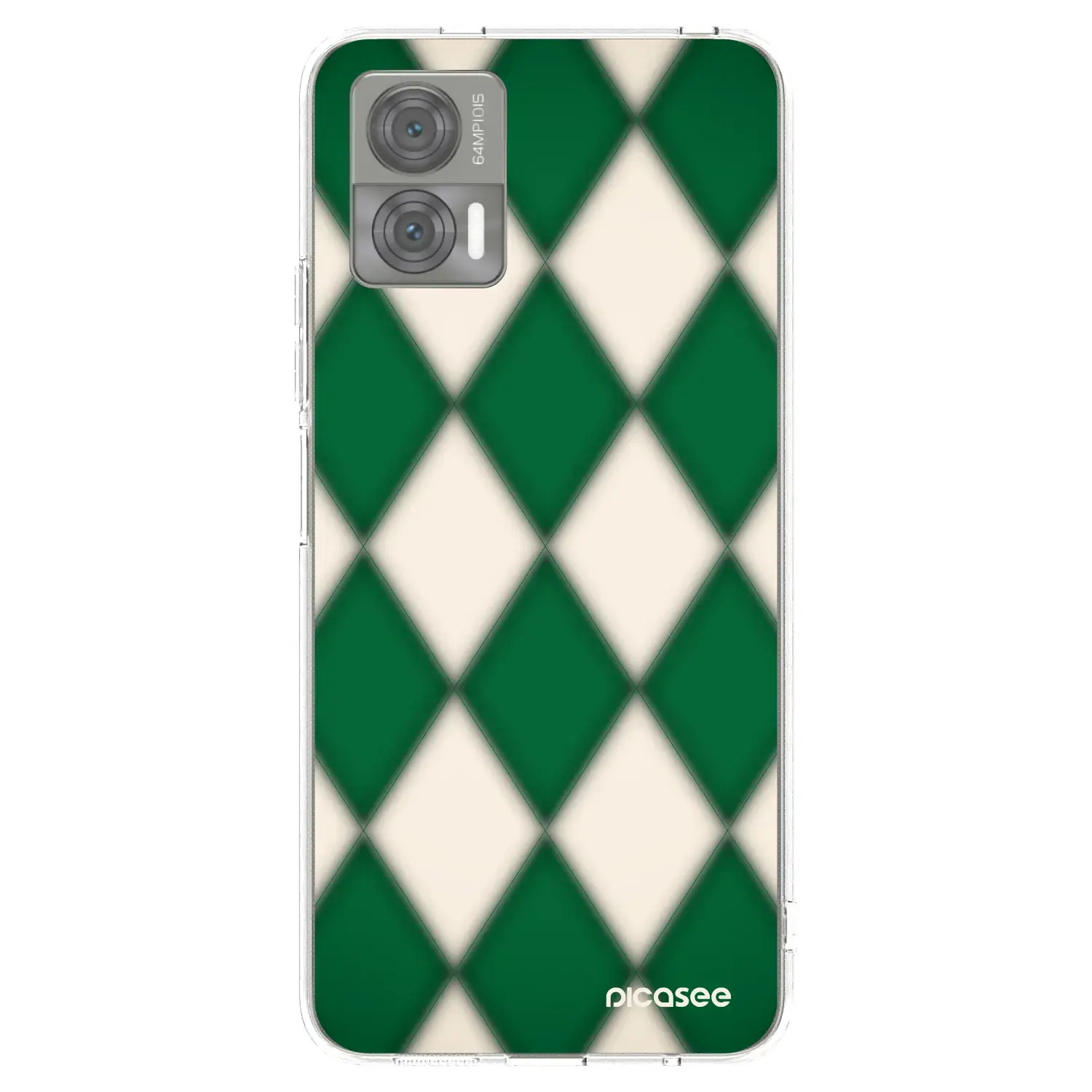 Silikonový průhledný obal pro Motorola Edge 30 Neo - Emerald Diamond