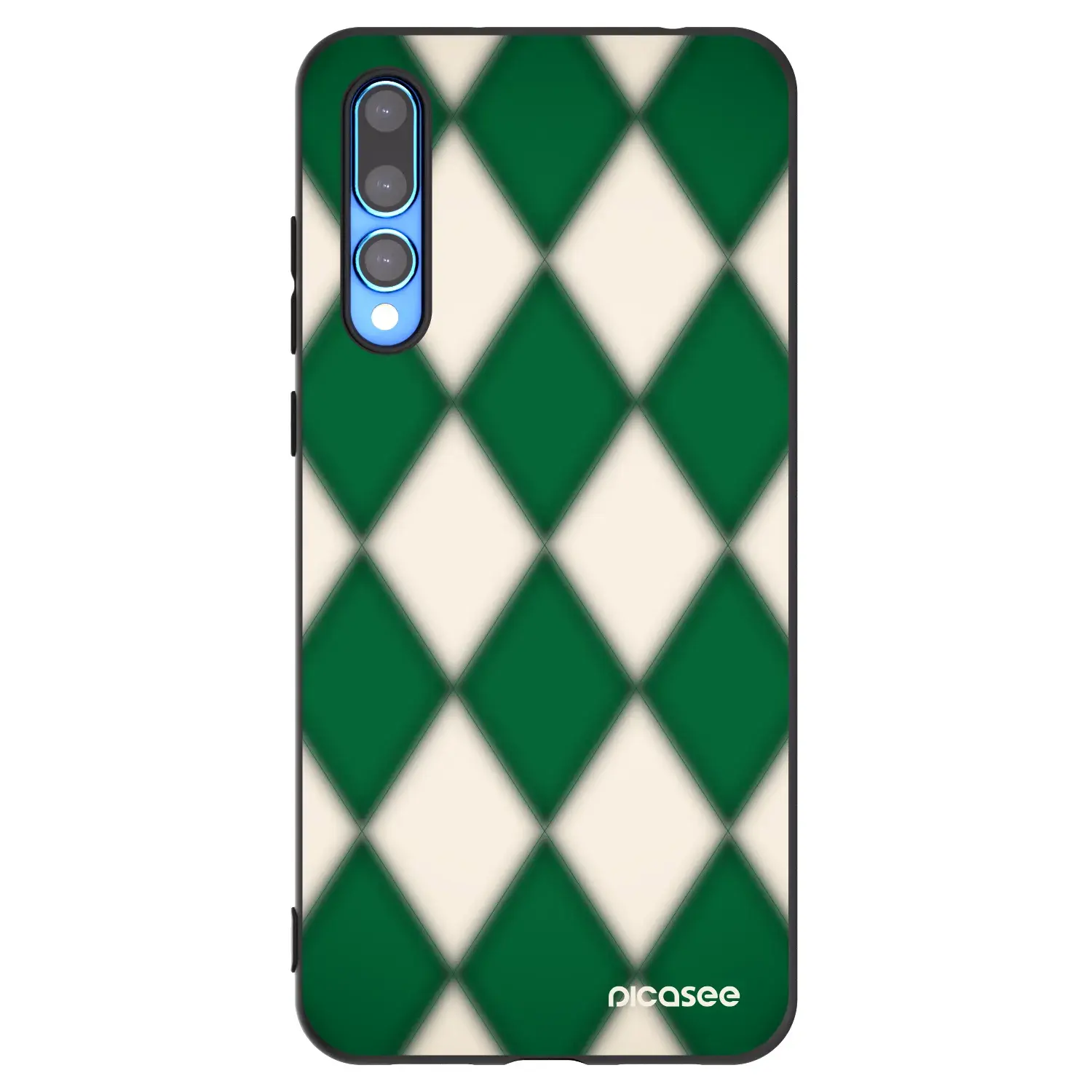 Silikonový černý obal pro Huawei P20 Pro - Emerald Diamond