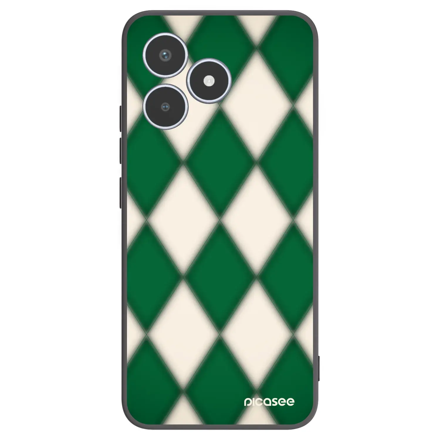 Silikonový černý obal pro Realme C53 - Emerald Diamond