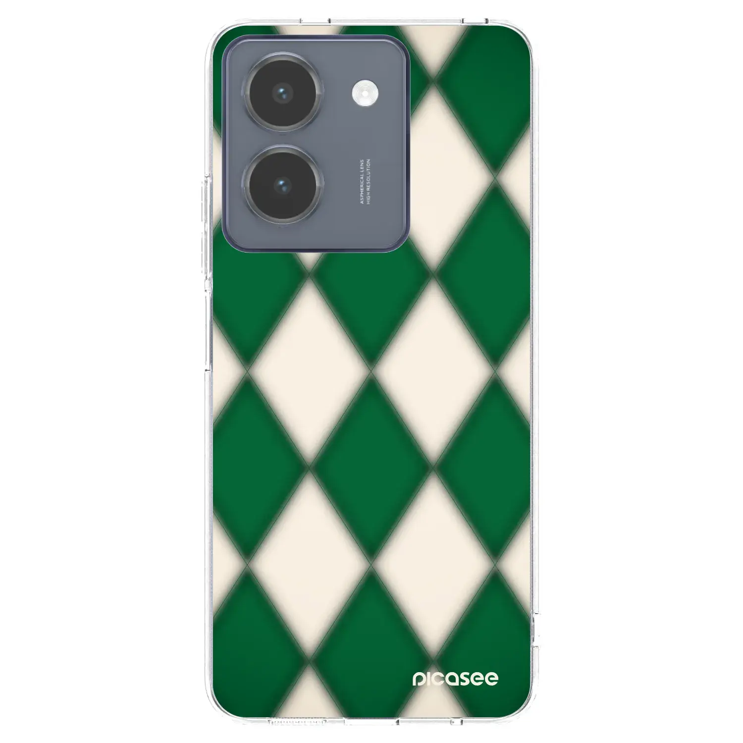 Silikonový průhledný obal pro Vivo Y36 4G - Emerald Diamond