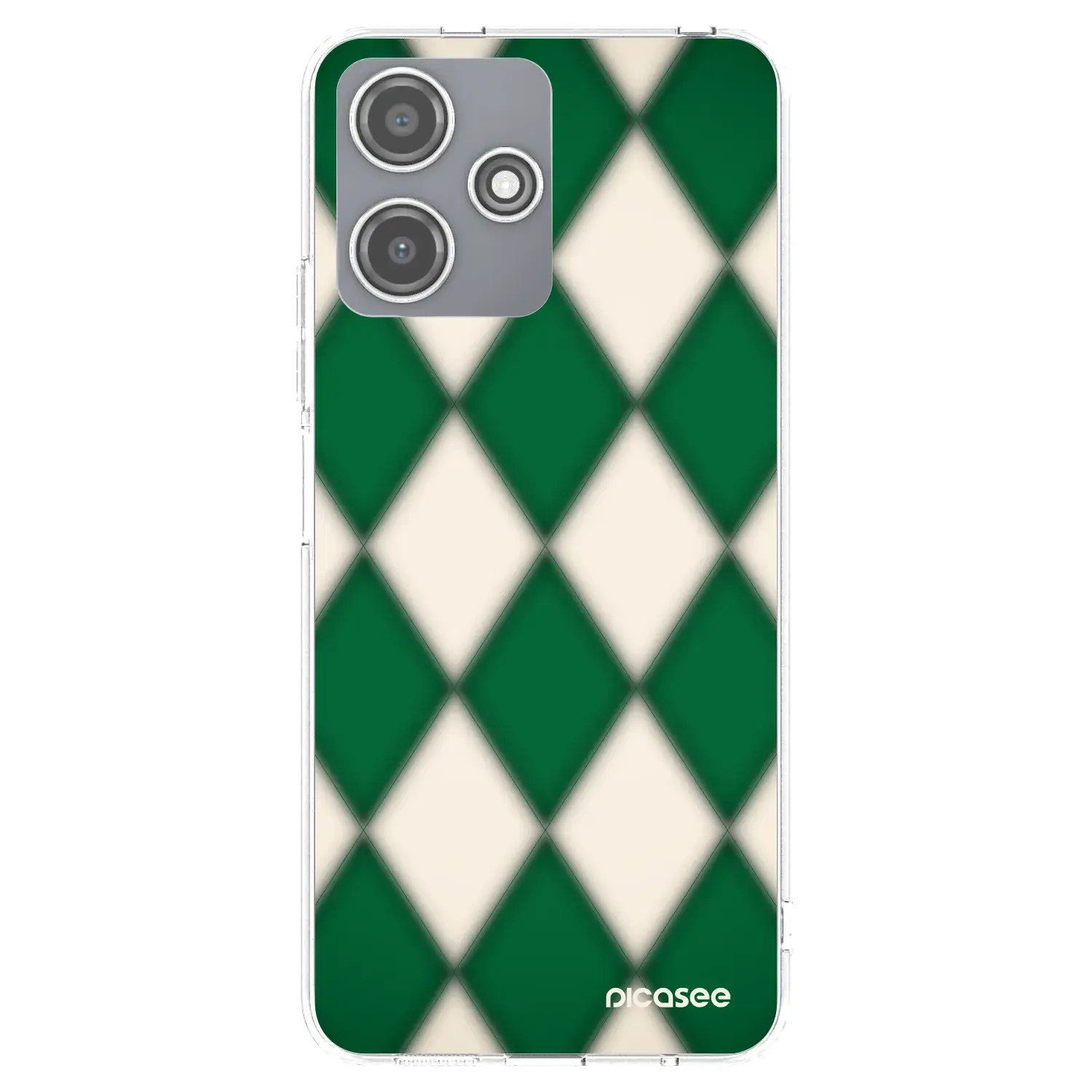 Silikonový průhledný obal pro Xiaomi Redmi 12 5G - Emerald Diamond